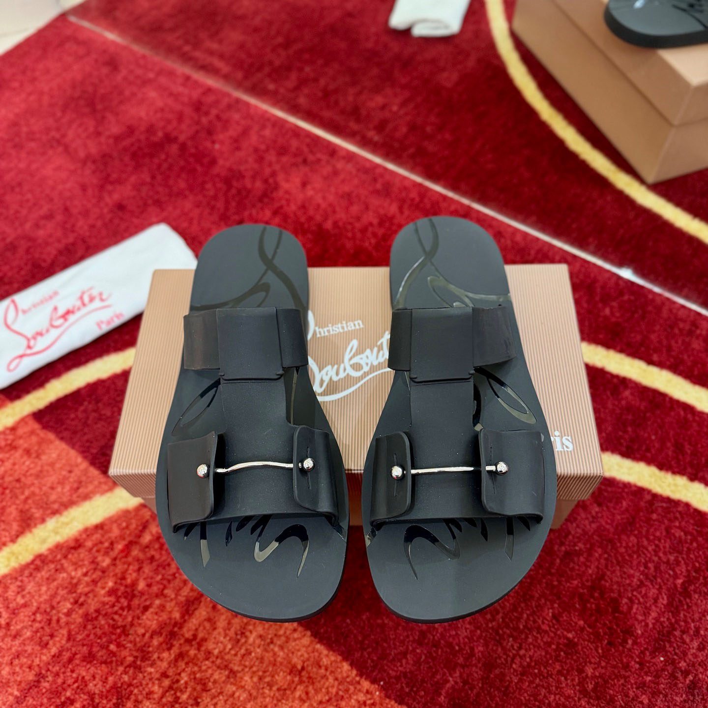 Christian Louboutin Zakouski Mules - DesignerGu
