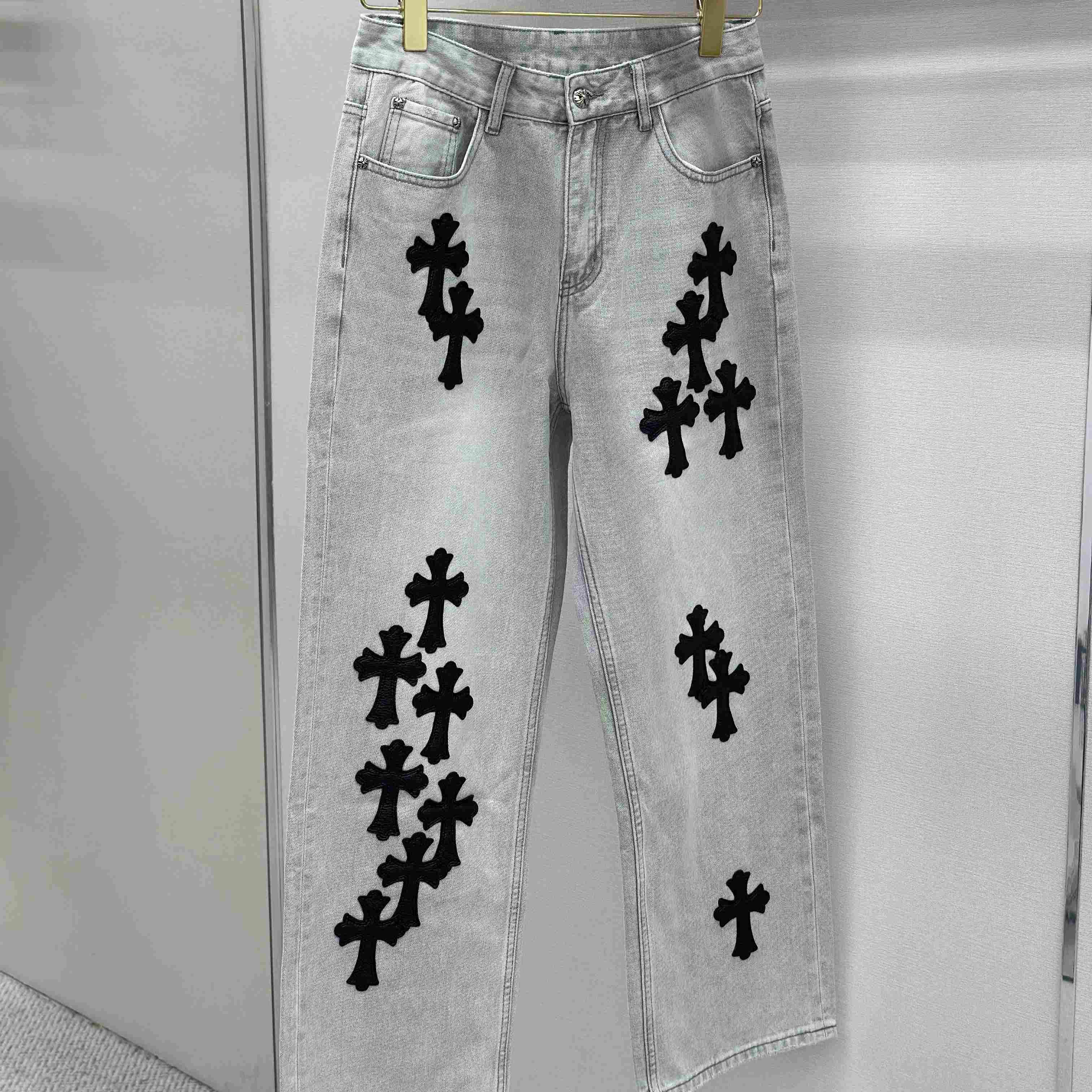 Chrome Hearts Jeans - DesignerGu