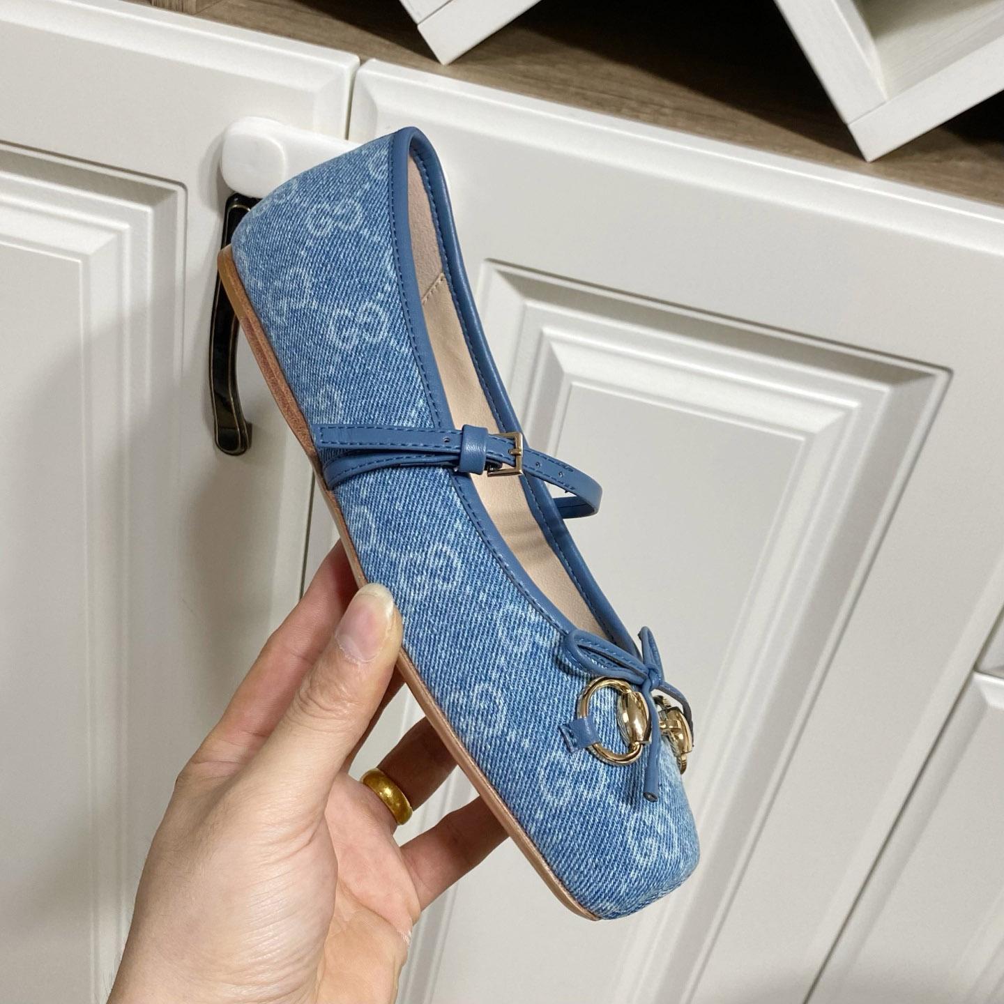 Gucci Horsebit Ballet Flat - DesignerGu