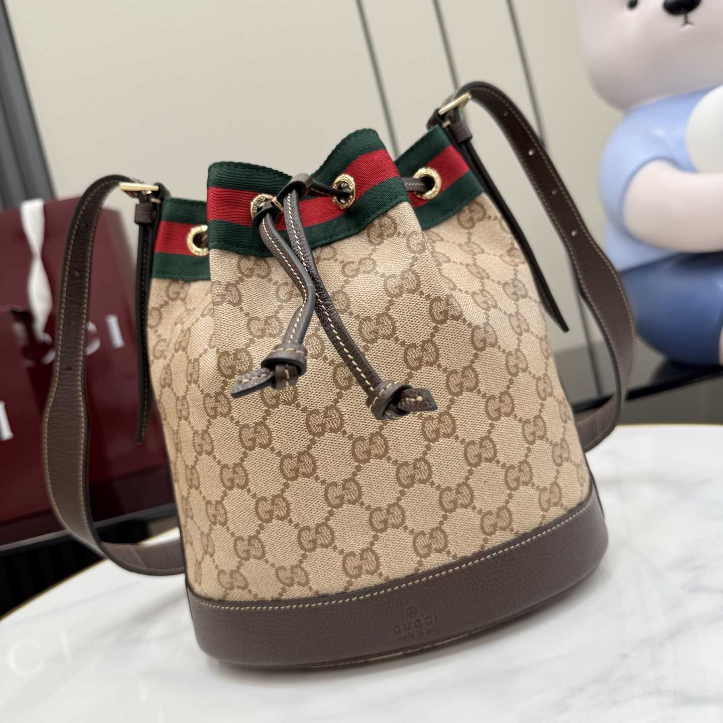 Gucci Venice Small Bucket Bag - DesignerGu