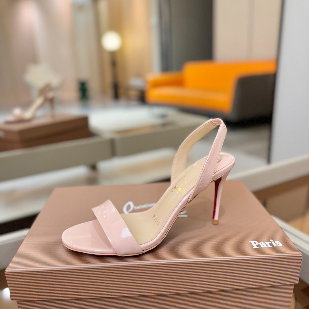 Christian Louboutin Marilyn Leather Sandals - DesignerGu
