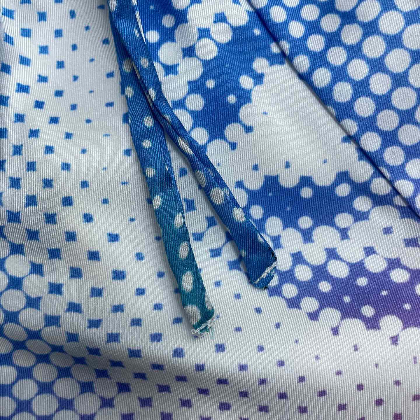 Casablanca Halftone Logo Silk Shorts  CA3578 - DesignerGu