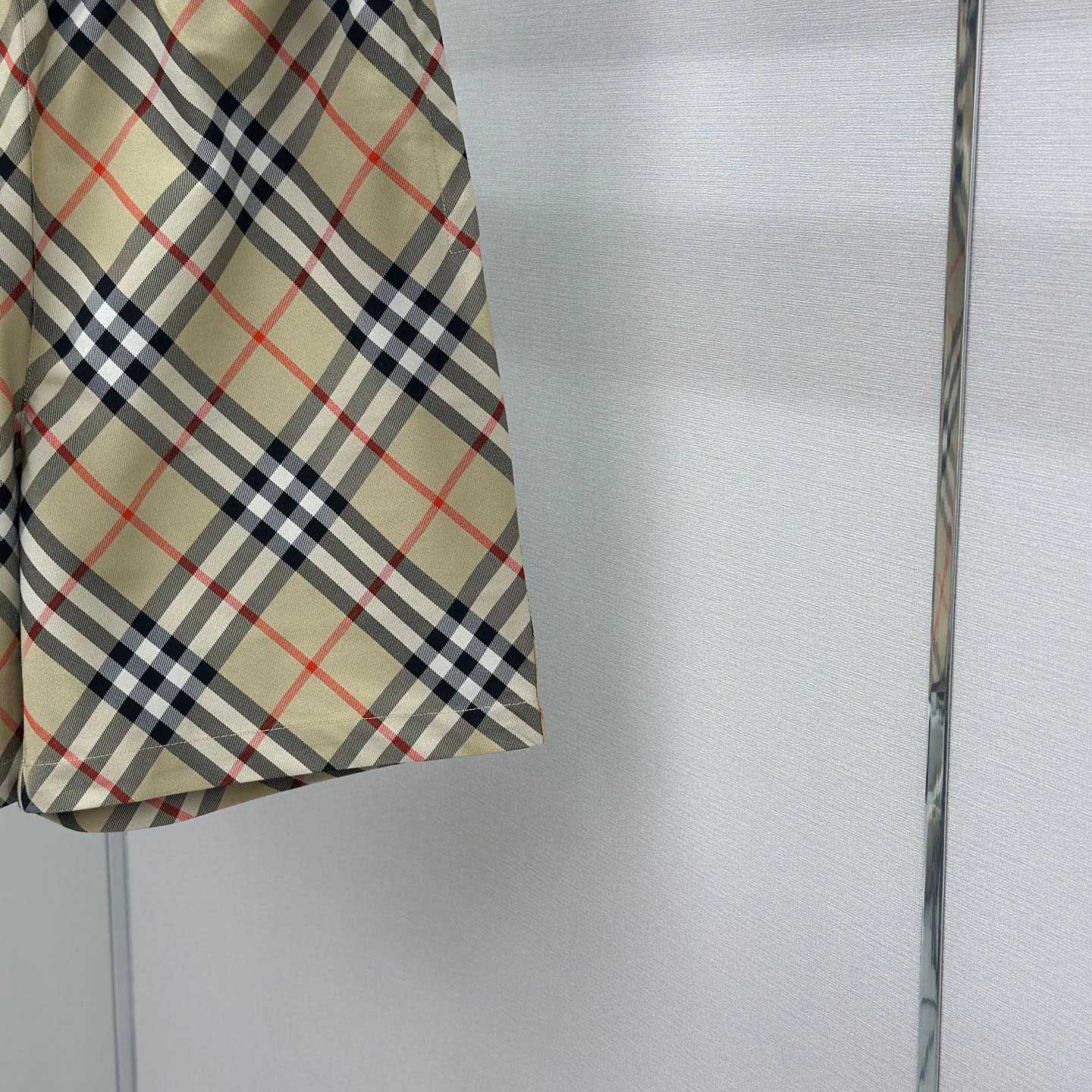 Burberry Check Shorts 'Sand' - DesignerGu