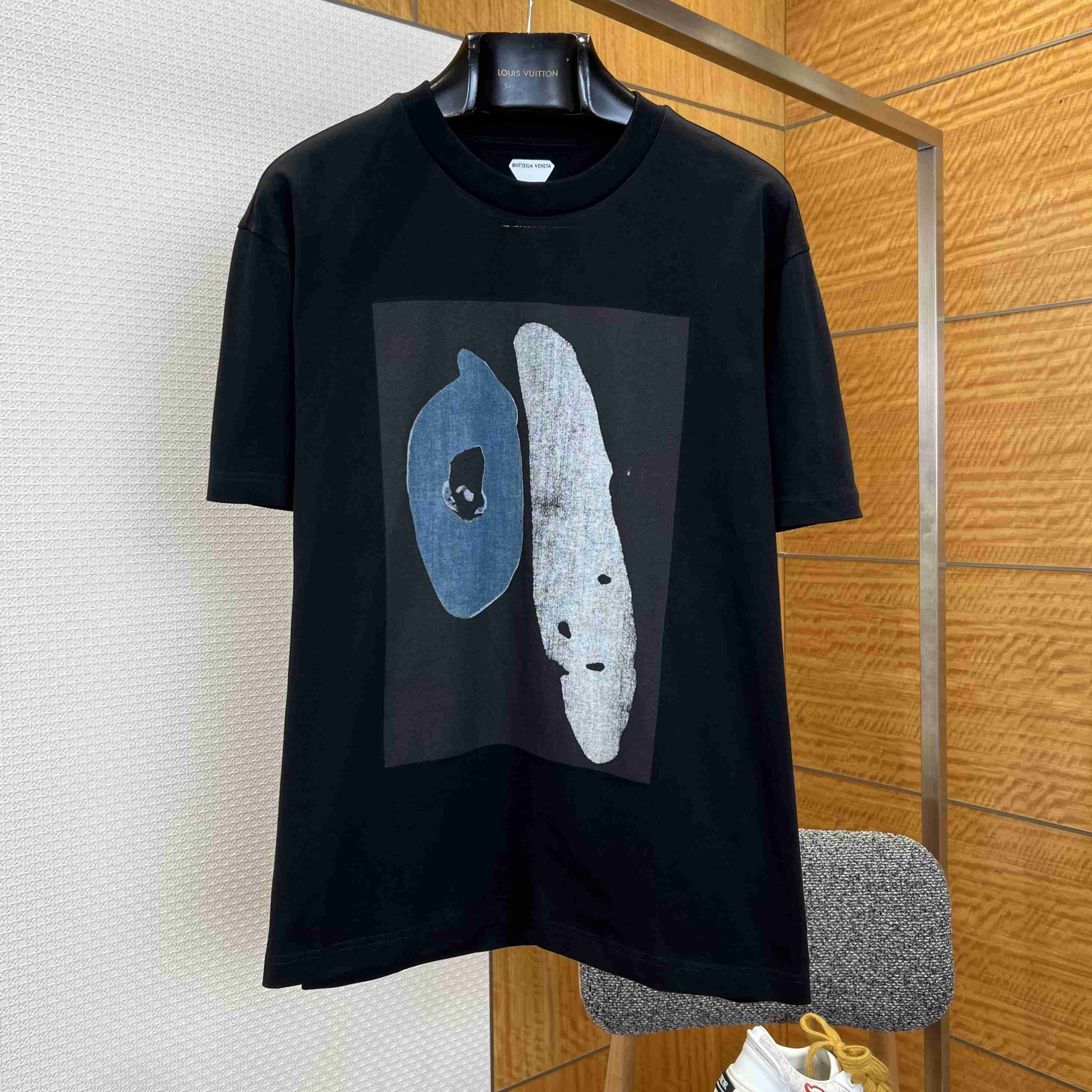 Bottega Veneta Cotton Jersey Printed T-Shirt - DesignerGu