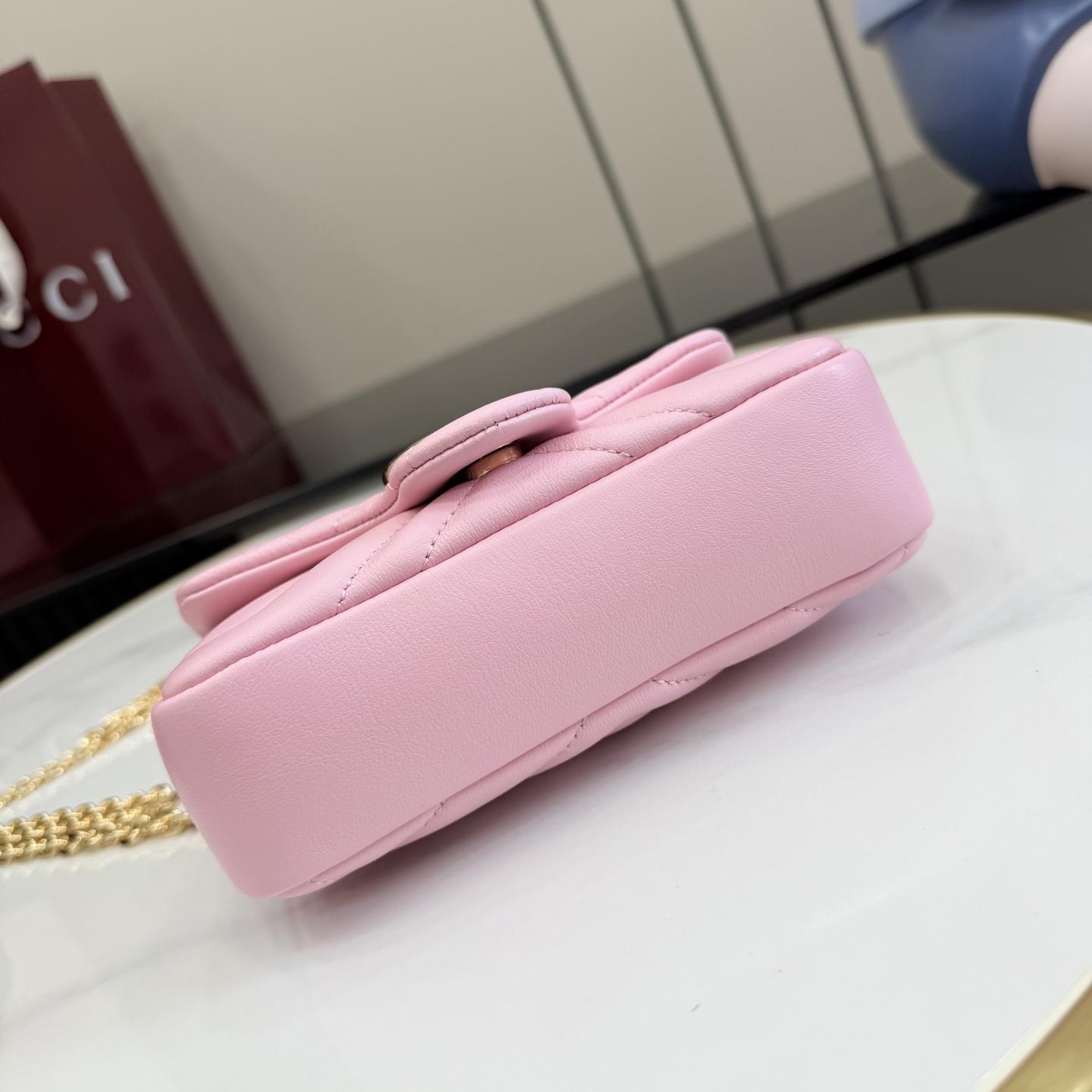 Gucci GG Marmont Mini Shoulder Bag - DesignerGu