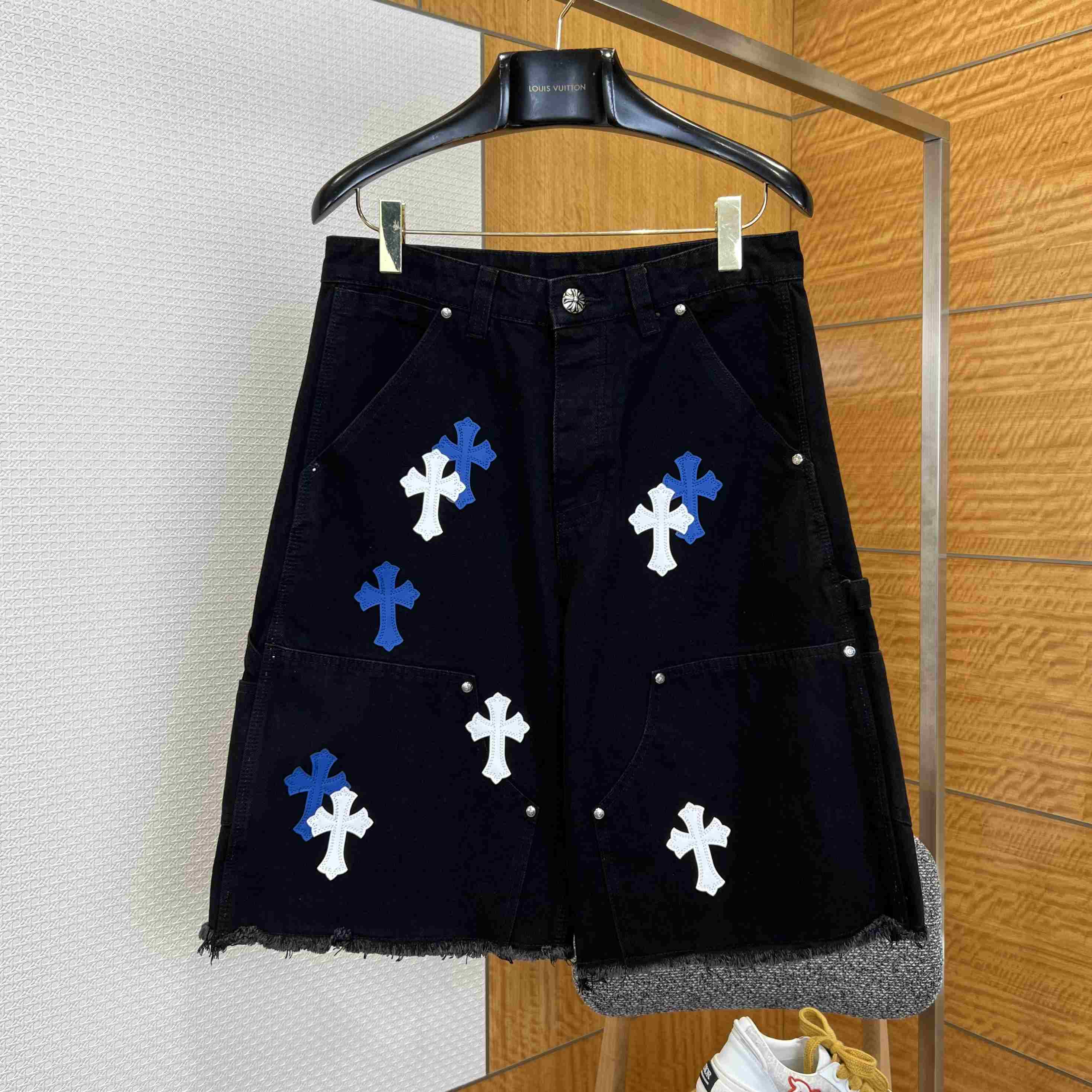 Chrome Hearts Denim Shorts - DesignerGu