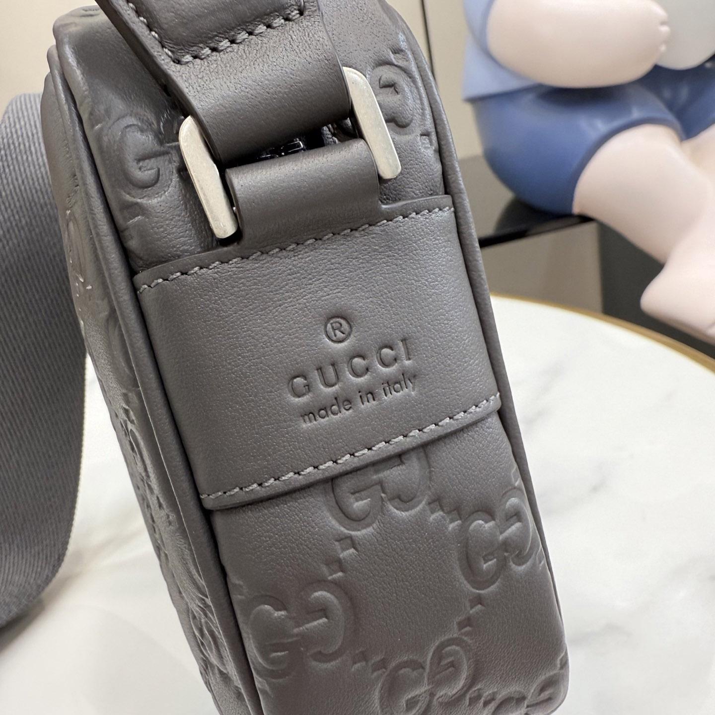 Gucci GG Emblem Small Crossbody Bag 850242 - DesignerGu