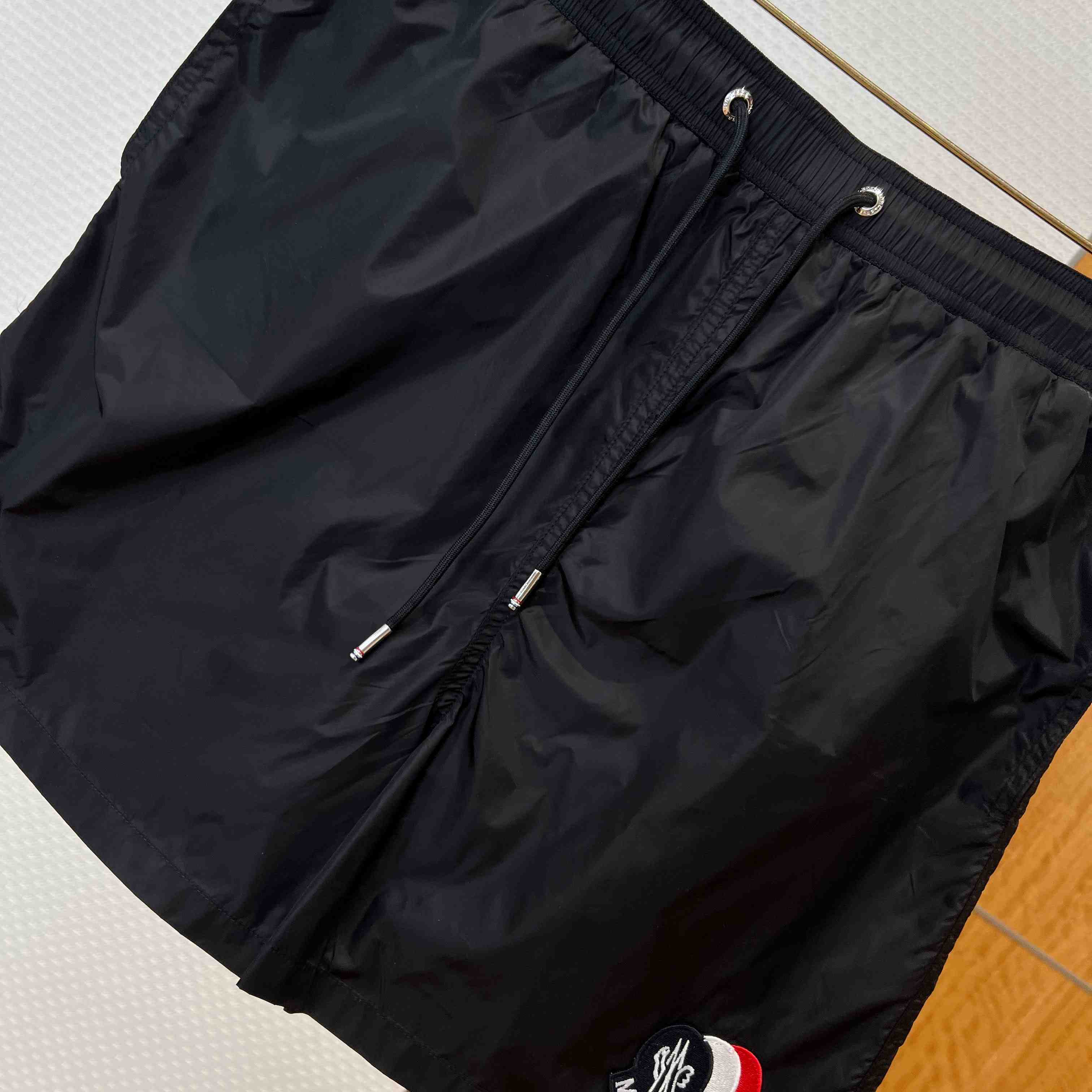 Moncler Logo-Patch Swim Shorts - DesignerGu