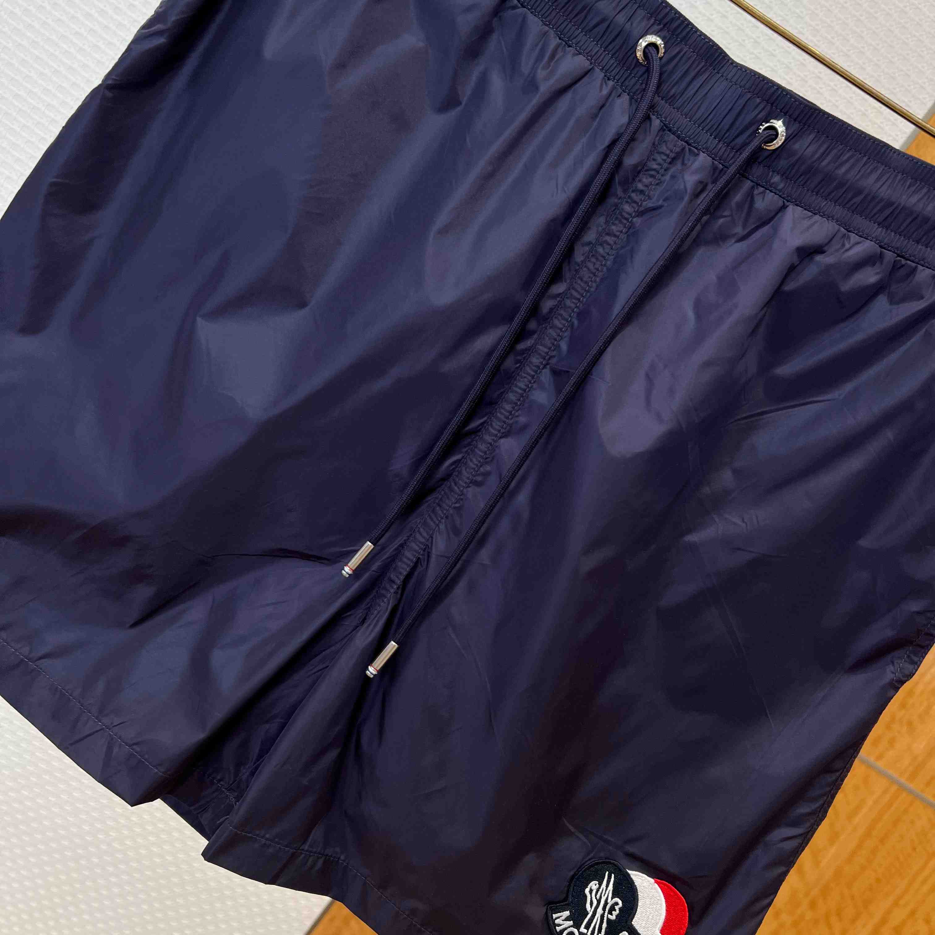 Moncler Logo-Patch Swim Shorts - DesignerGu