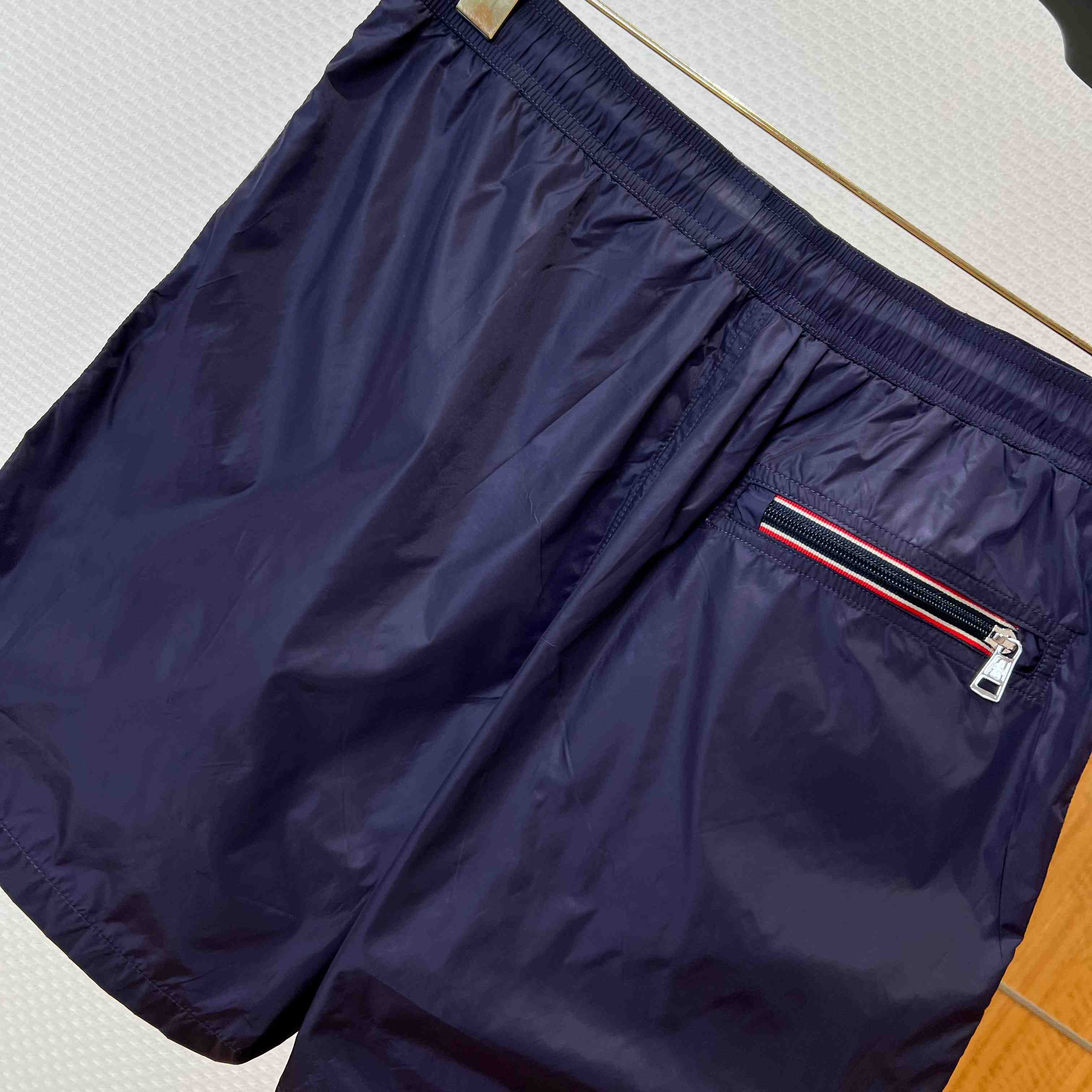 Moncler Logo-Patch Swim Shorts - DesignerGu