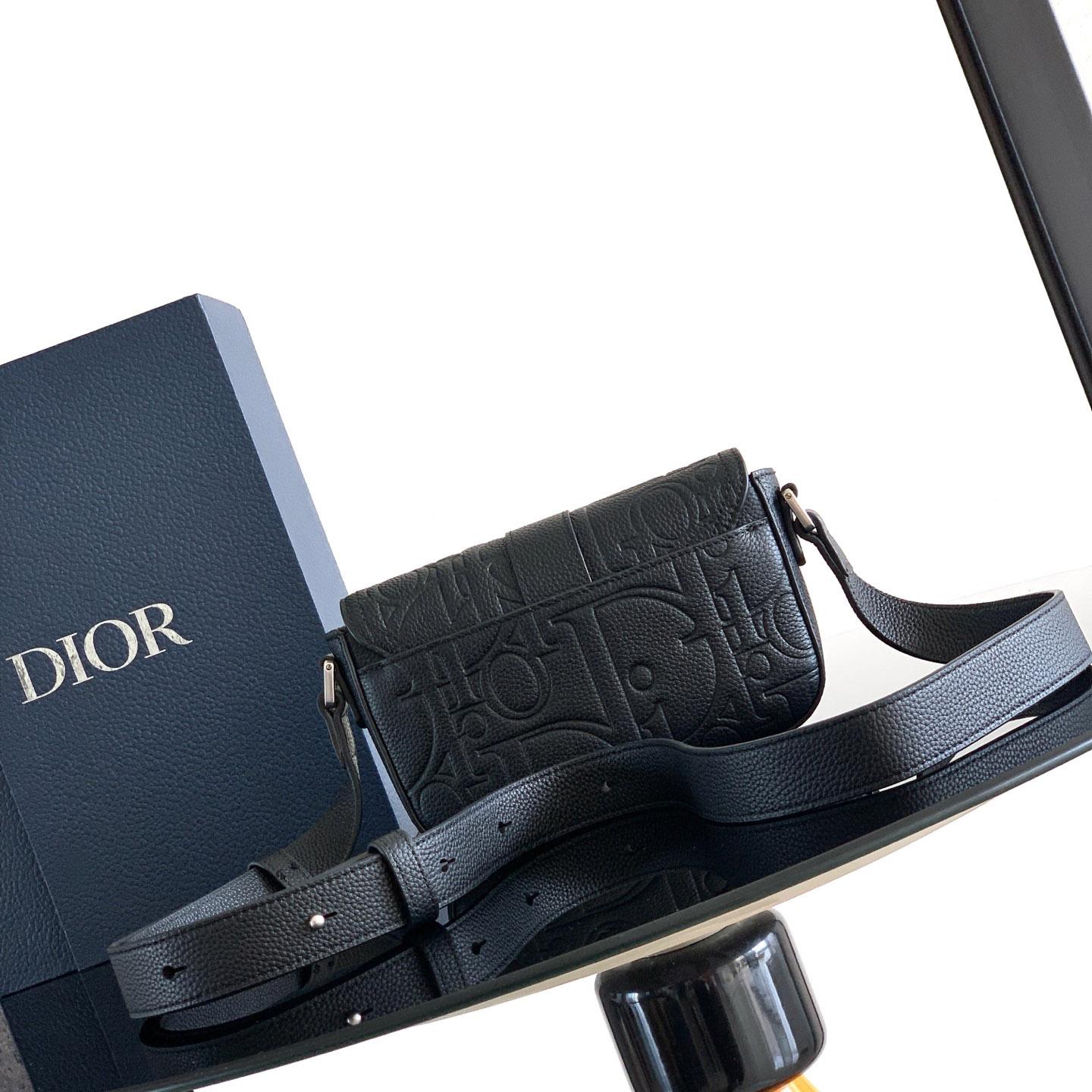 Dior Saddle Heritage Messenger Bag With Flap - DesignerGu