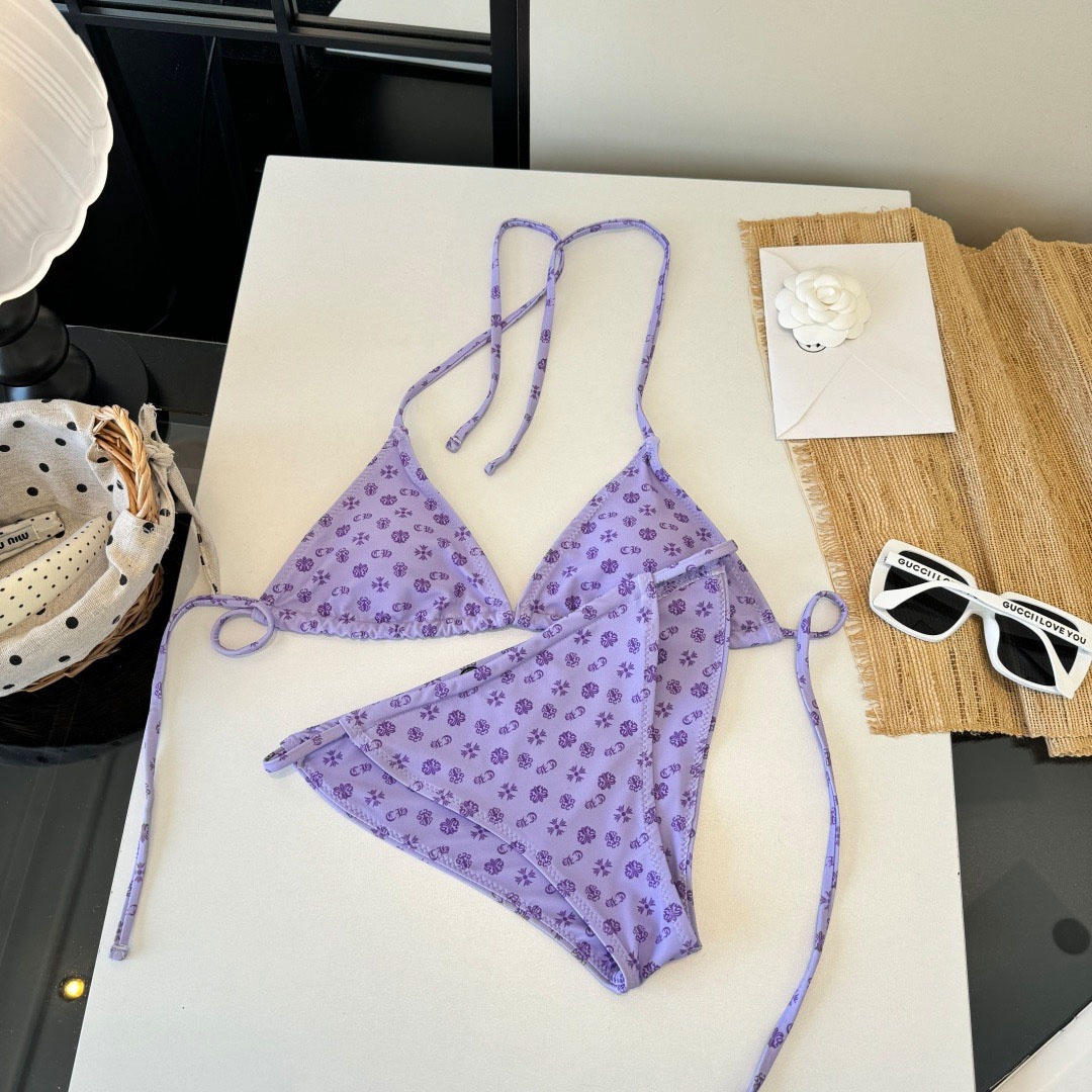 Chrome Heart  Two-piece Swimsuit - DesignerGu
