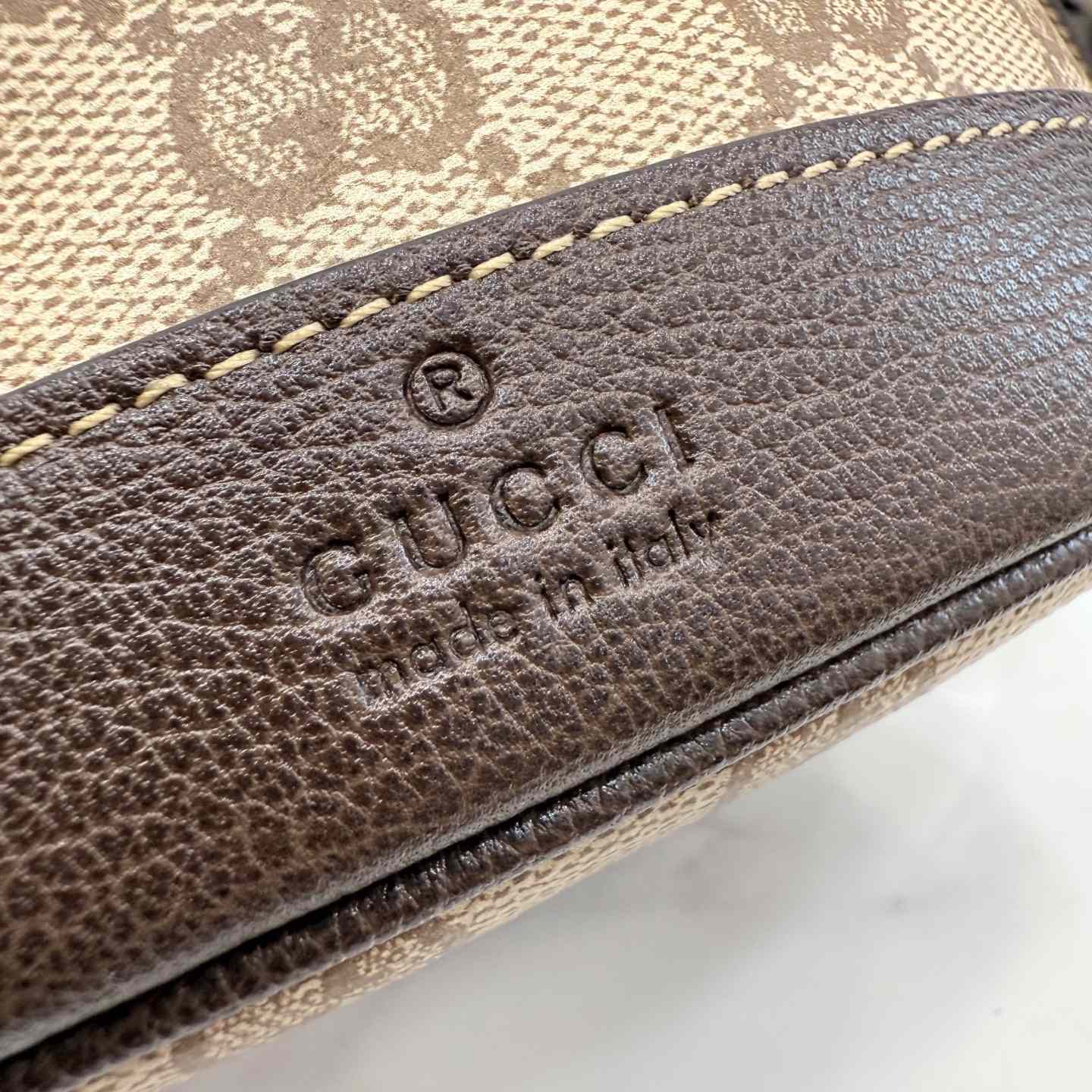 Gucci Mini Bucket Bag With Web - DesignerGu