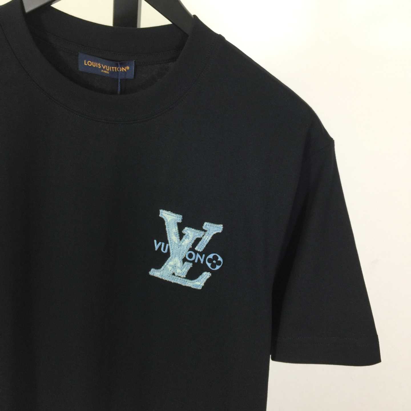 Louis Vuitton Embossed LV T-Shirt    - DesignerGu