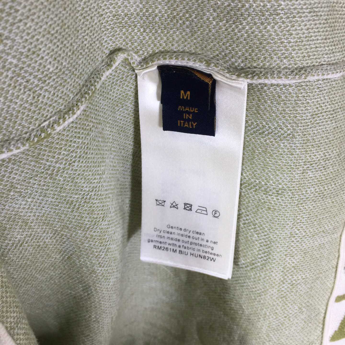 Louis Vuitton Jacquard Signature Short-Sleeved Crewneck   1AJTX2 - DesignerGu