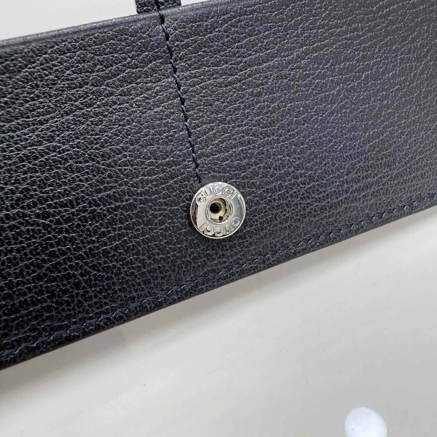 Gucci Long Wallet With Gucci Plaque - DesignerGu