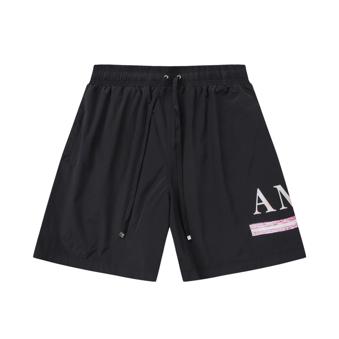 Amiri Watercolour Bar Sweat Shorts - DesignerGu
