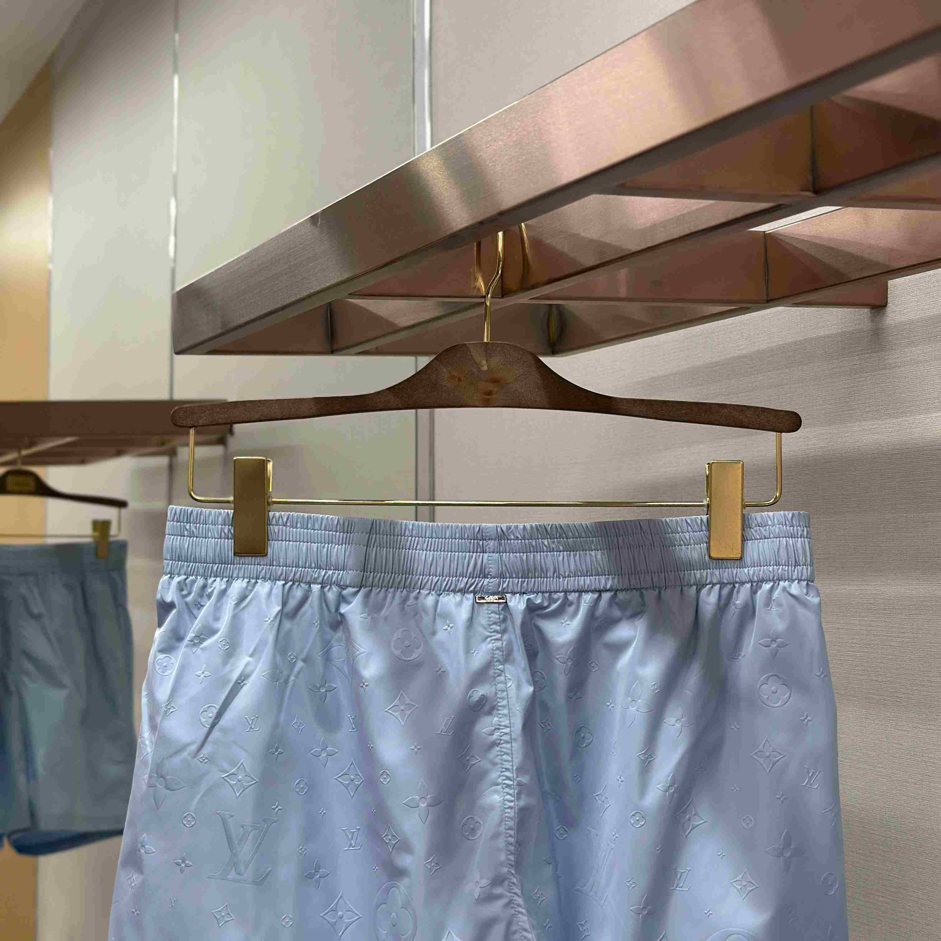 Louis Vuitton Signature Swim Board Shorts  - DesignerGu