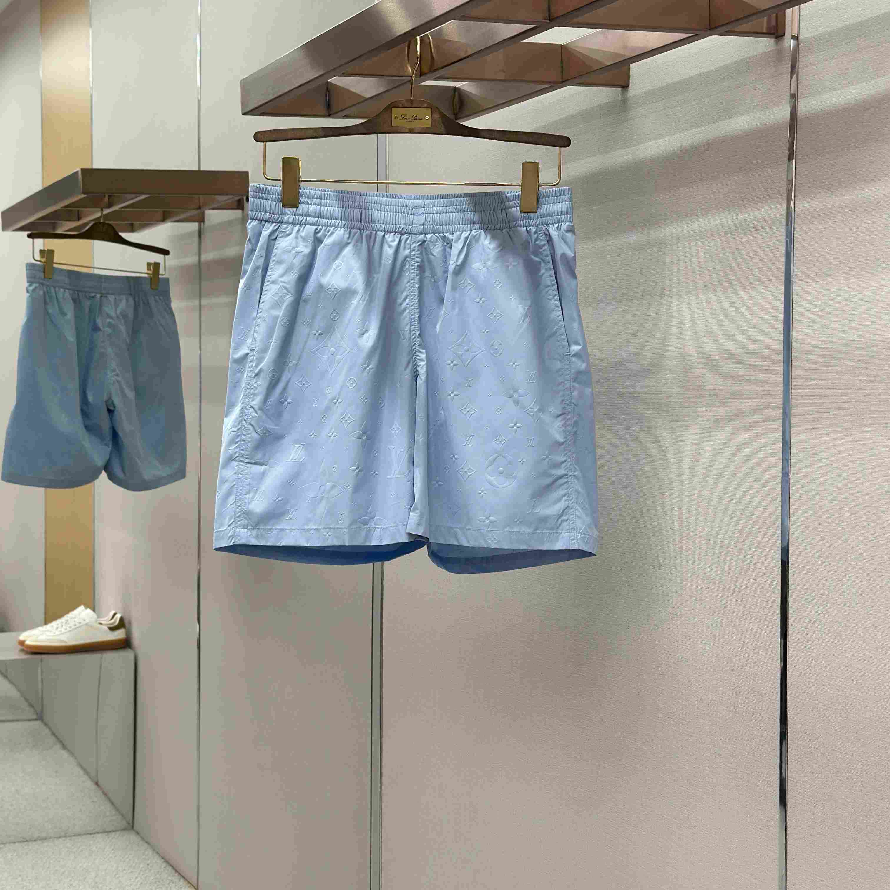 Louis Vuitton Signature Swim Board Shorts  - DesignerGu