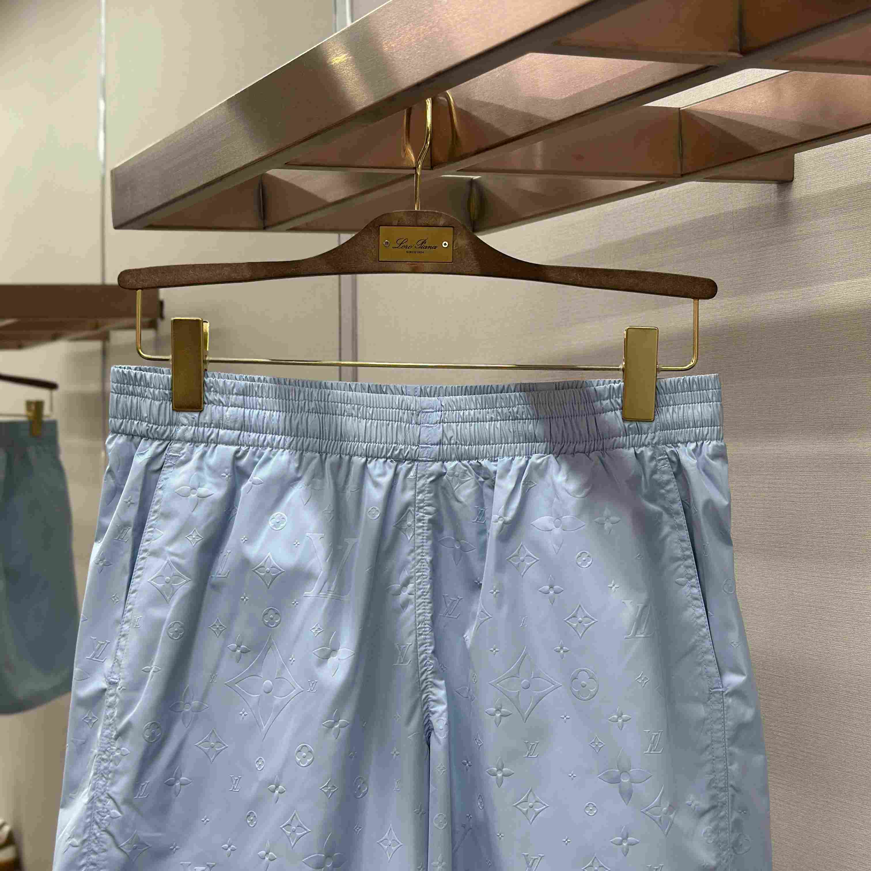 Louis Vuitton Signature Swim Board Shorts  - DesignerGu