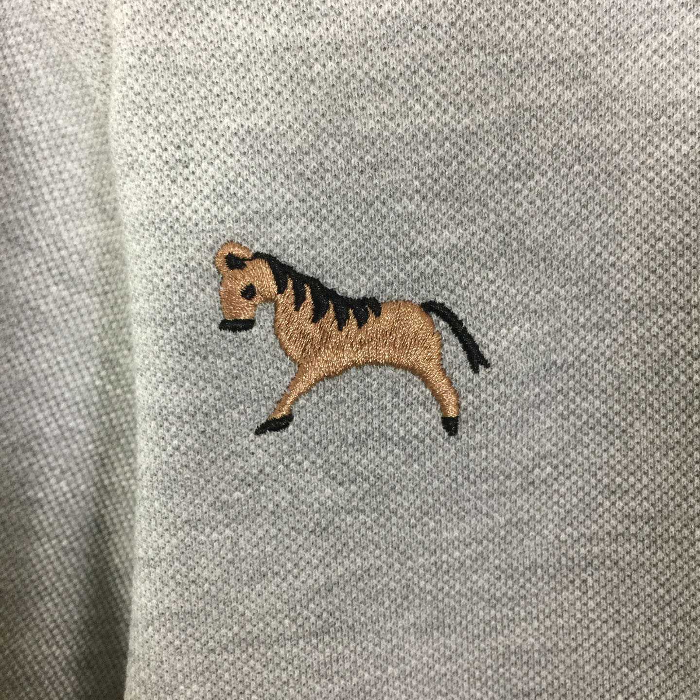 Thom Browne Lunar New Year Pique Horse Embroidery Polo - DesignerGu