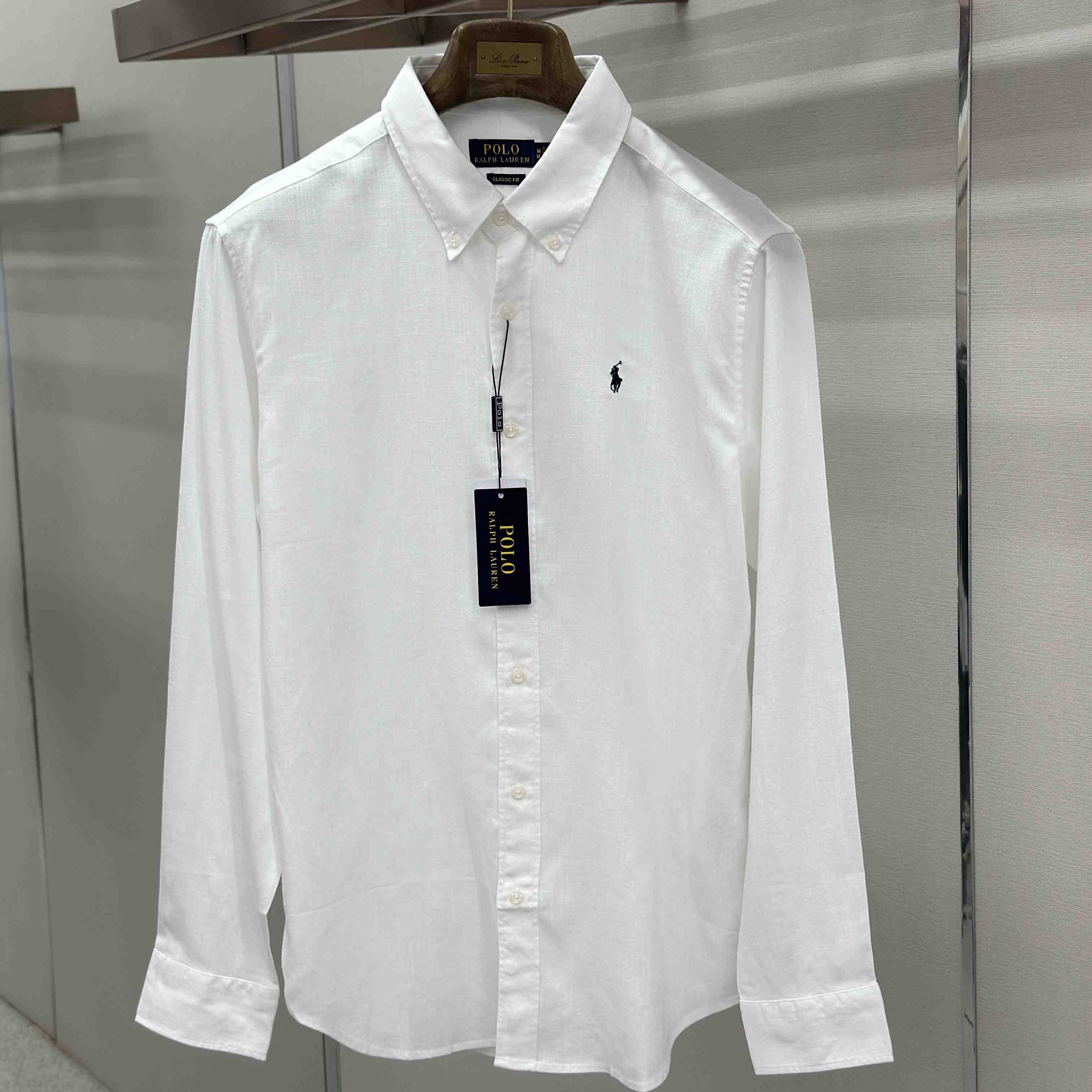  Ralph Lauren Classic Fit Linen Shirt - DesignerGu