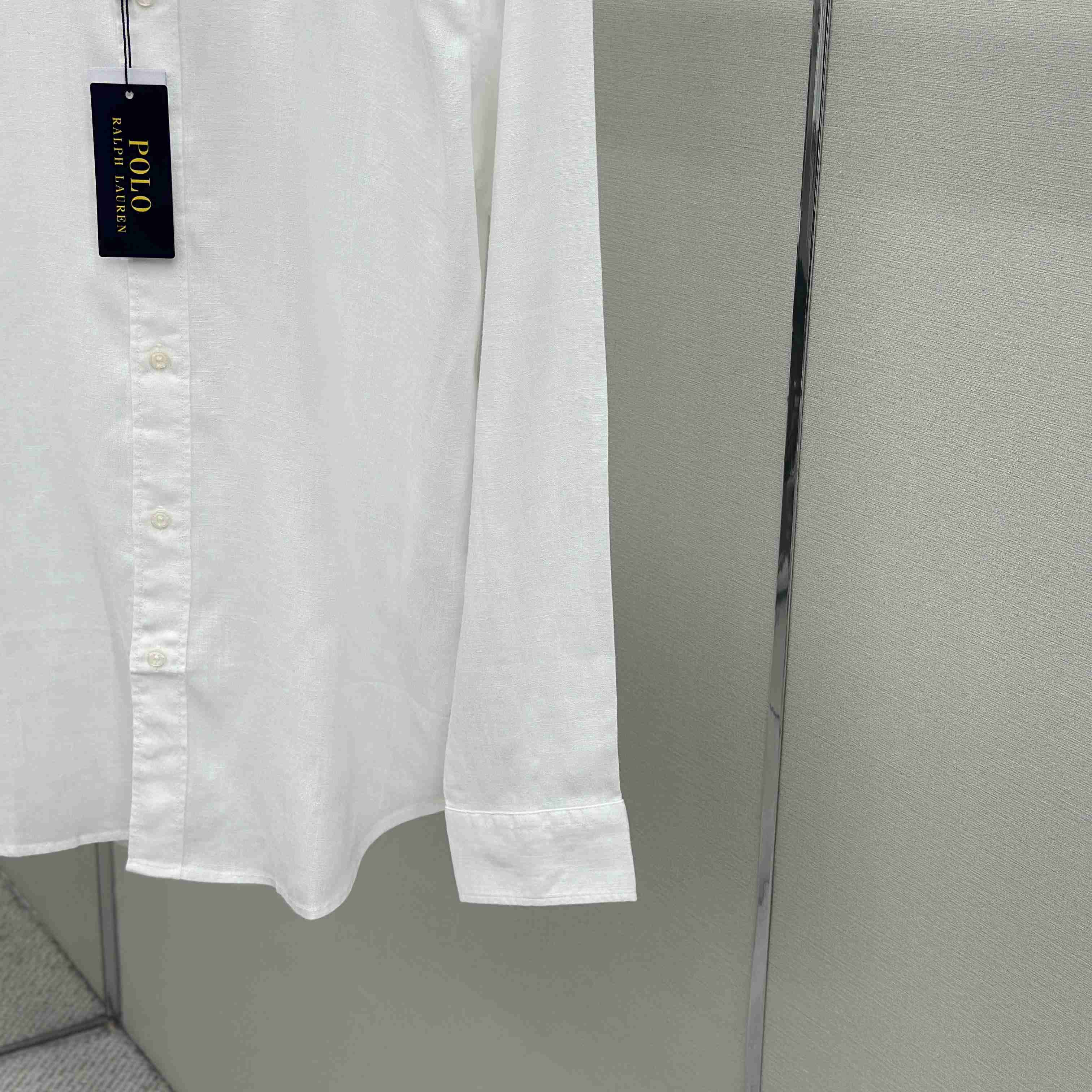  Ralph Lauren Classic Fit Linen Shirt - DesignerGu