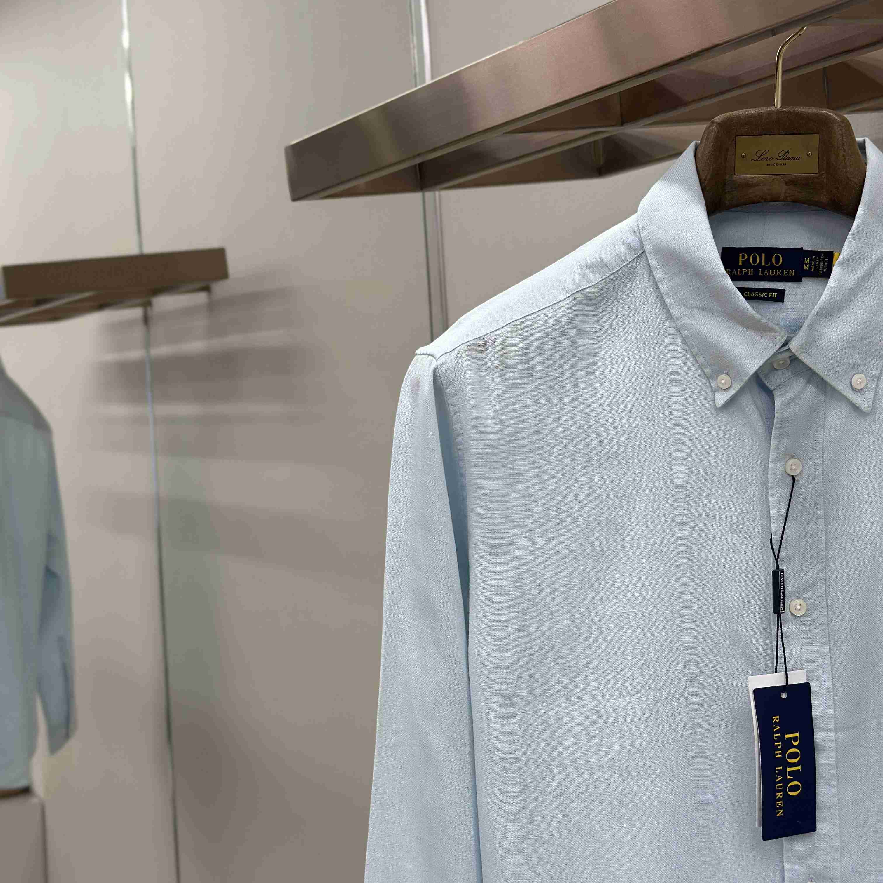  Ralph Lauren Classic Fit Linen Shirt - DesignerGu