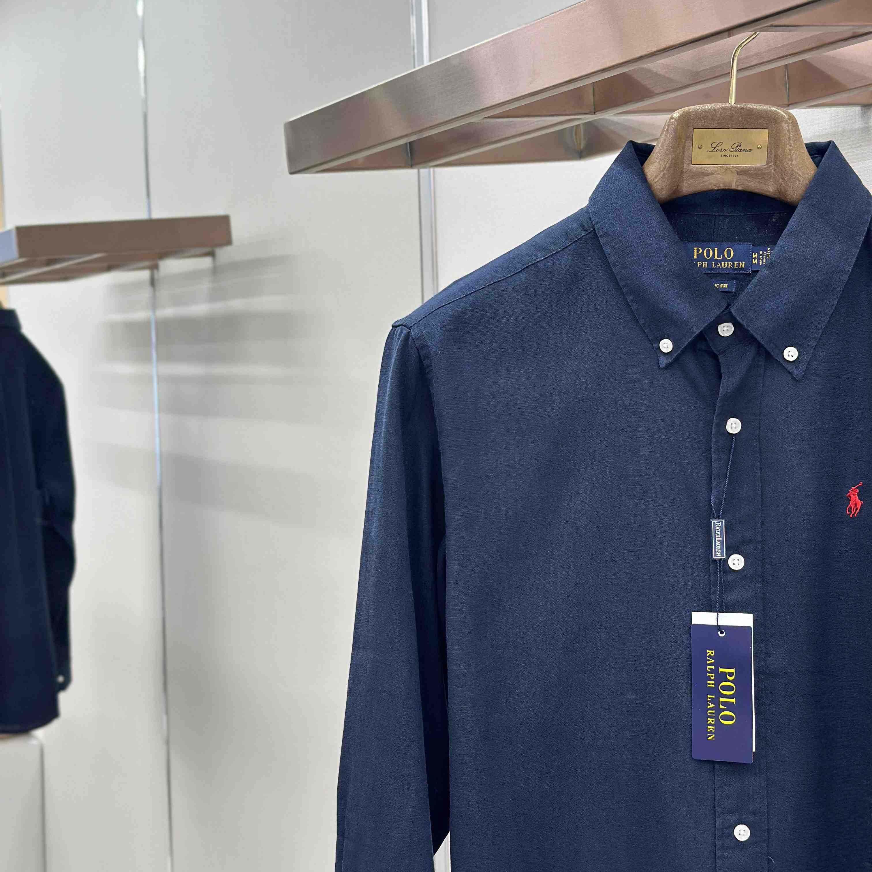  Ralph Lauren Classic Fit Linen Shirt - DesignerGu