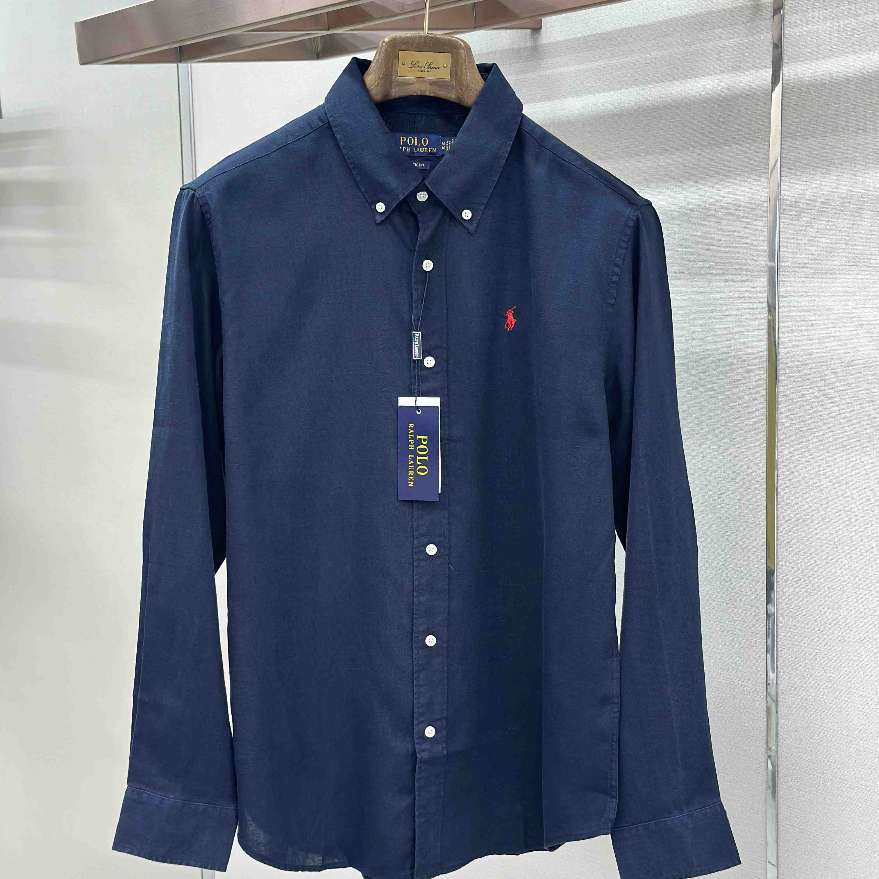  Ralph Lauren Classic Fit Linen Shirt - DesignerGu