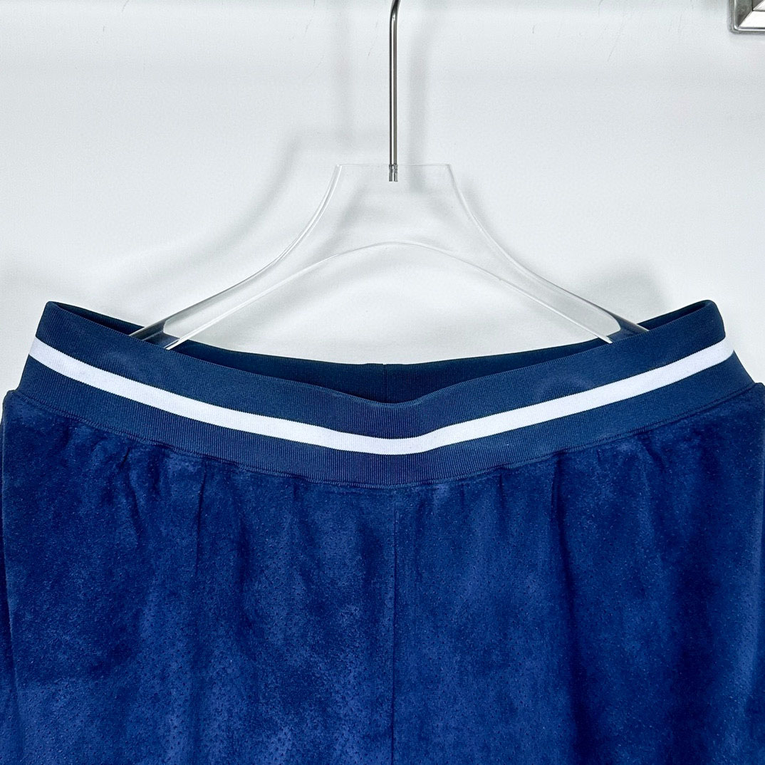 Supreme Ultrasuede Mesh Short 'Blue' - DesignerGu