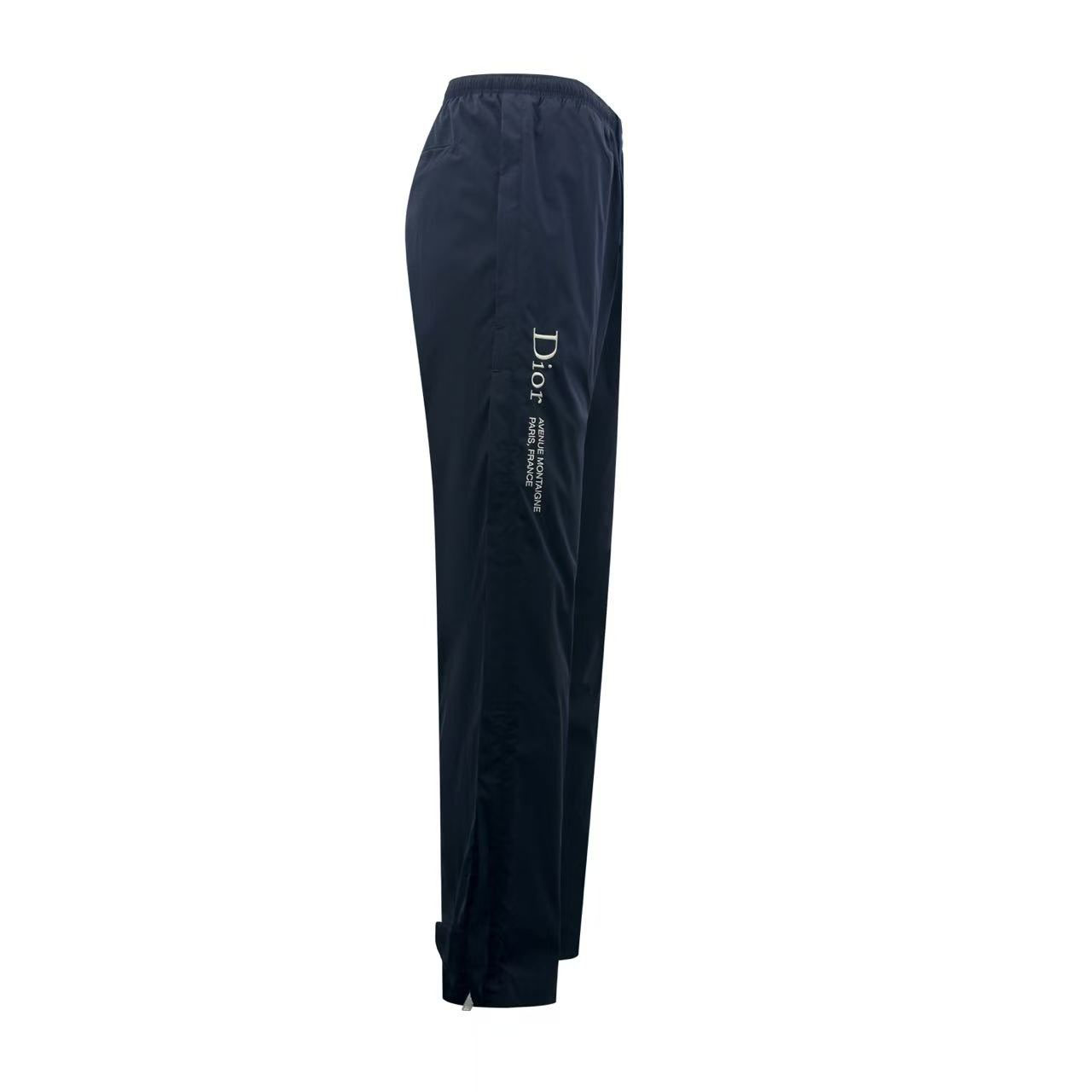 Dior Track Pants With Dior Montaigne Embroidery - DesignerGu