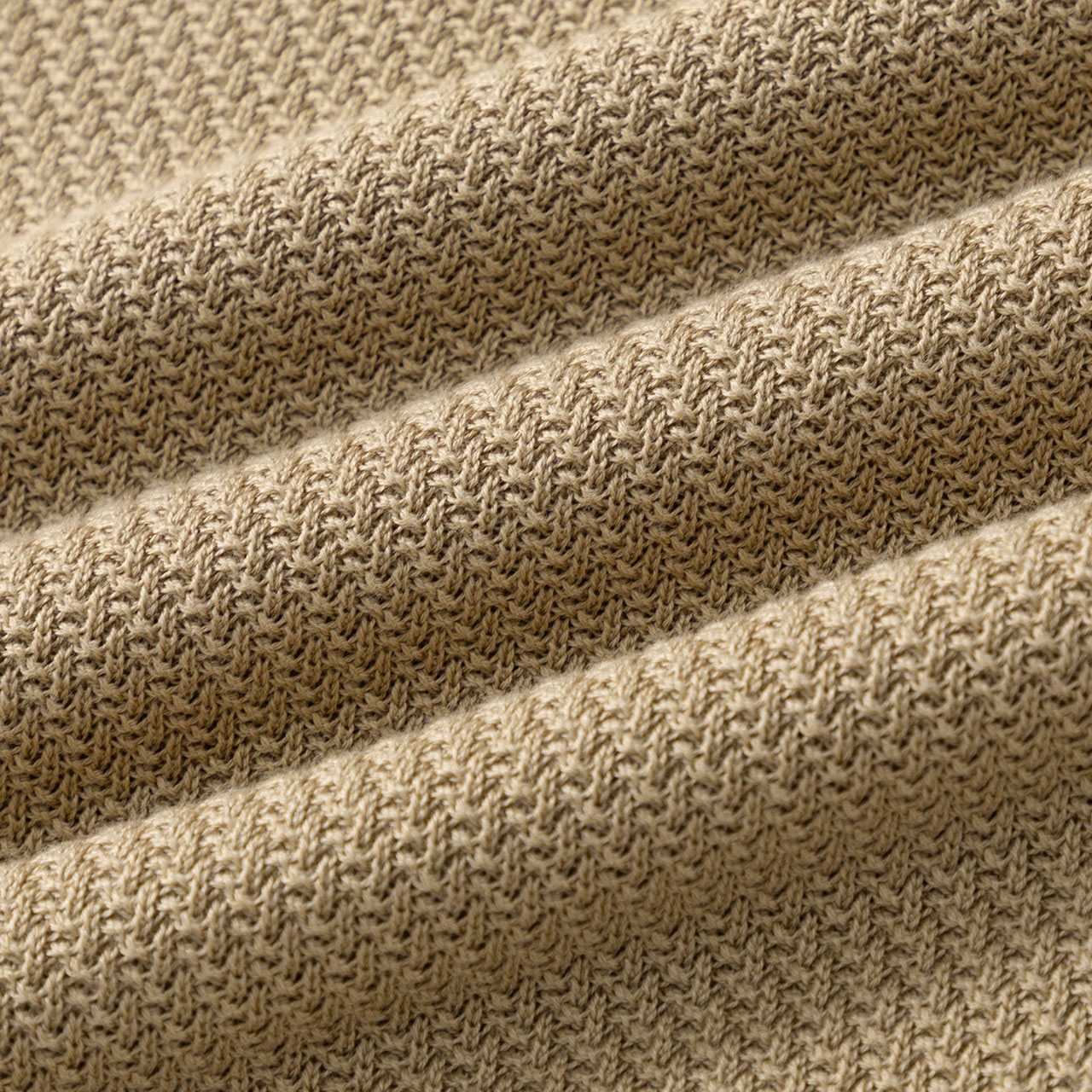 Zegna Premium Cotton Knit Johnny Collar Polo Sweater - DesignerGu