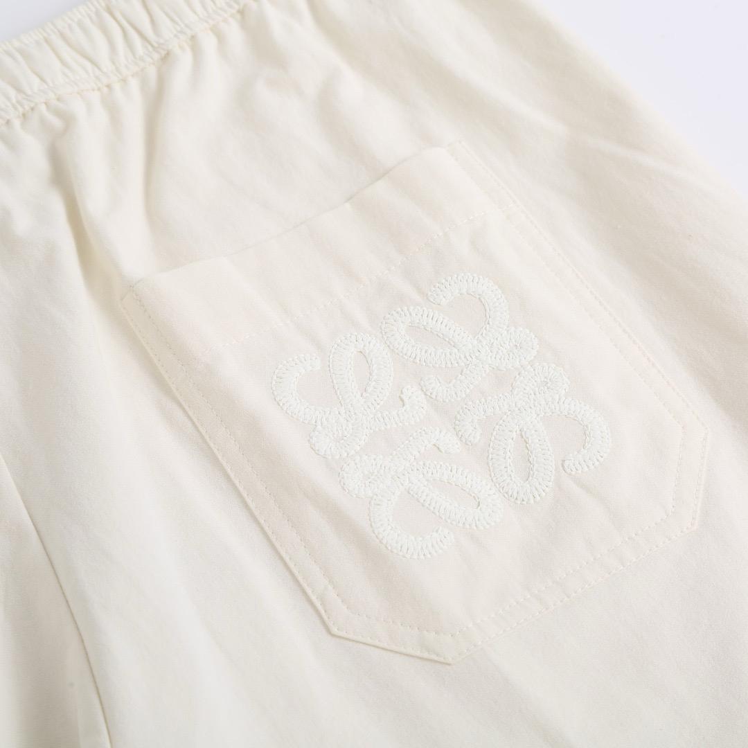 Loewe Shorts In Lyocell - DesignerGu