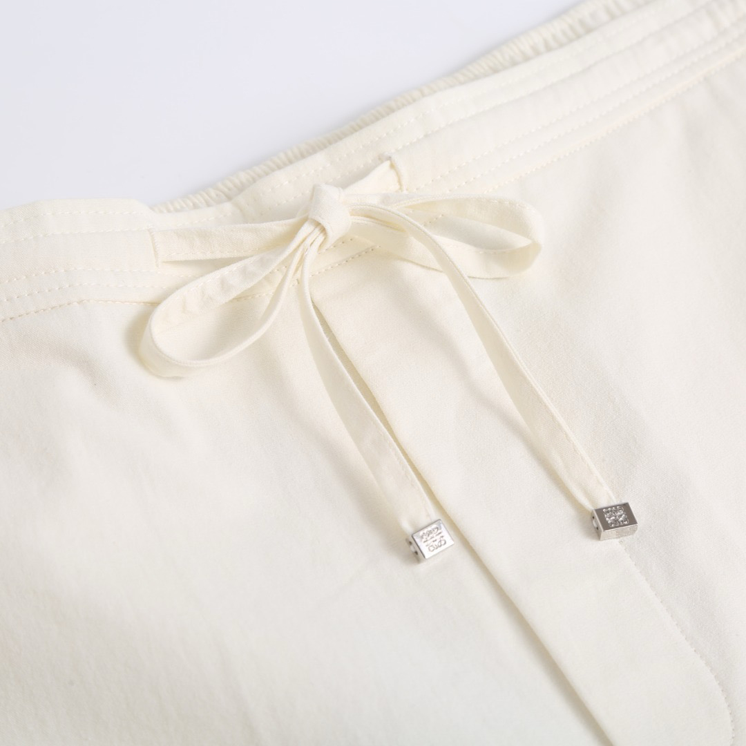 Loewe Shorts In Lyocell - DesignerGu