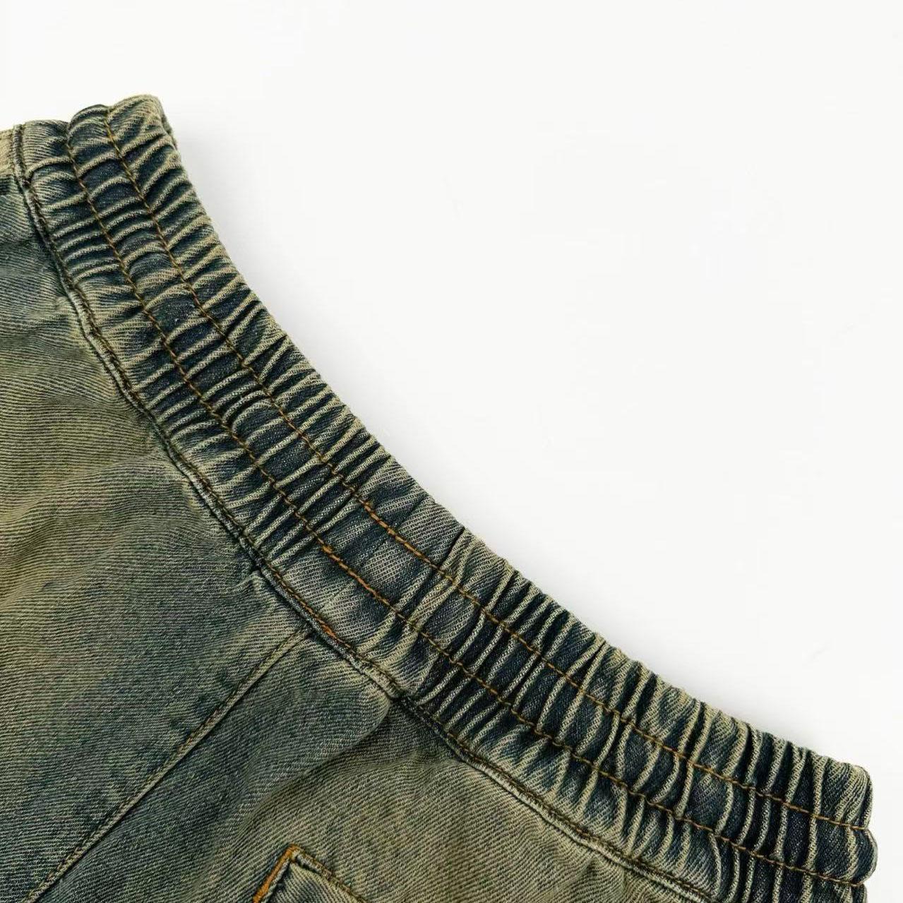Amiri Blue 'AMIRI' Sport Denim Track Pants - DesignerGu