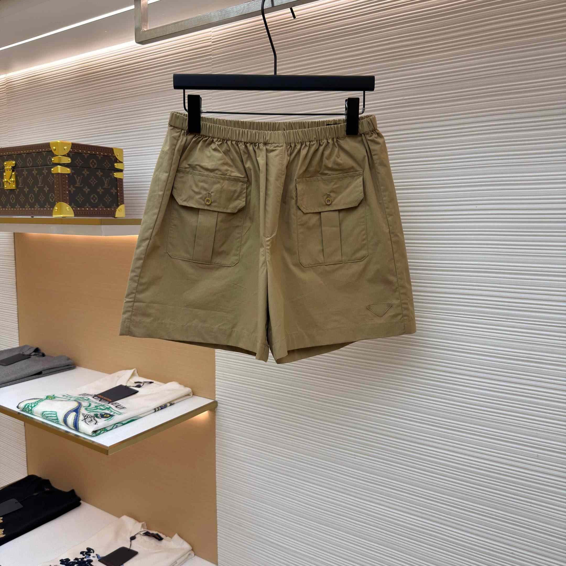 Prada Cotton Poplin Bermudas - DesignerGu