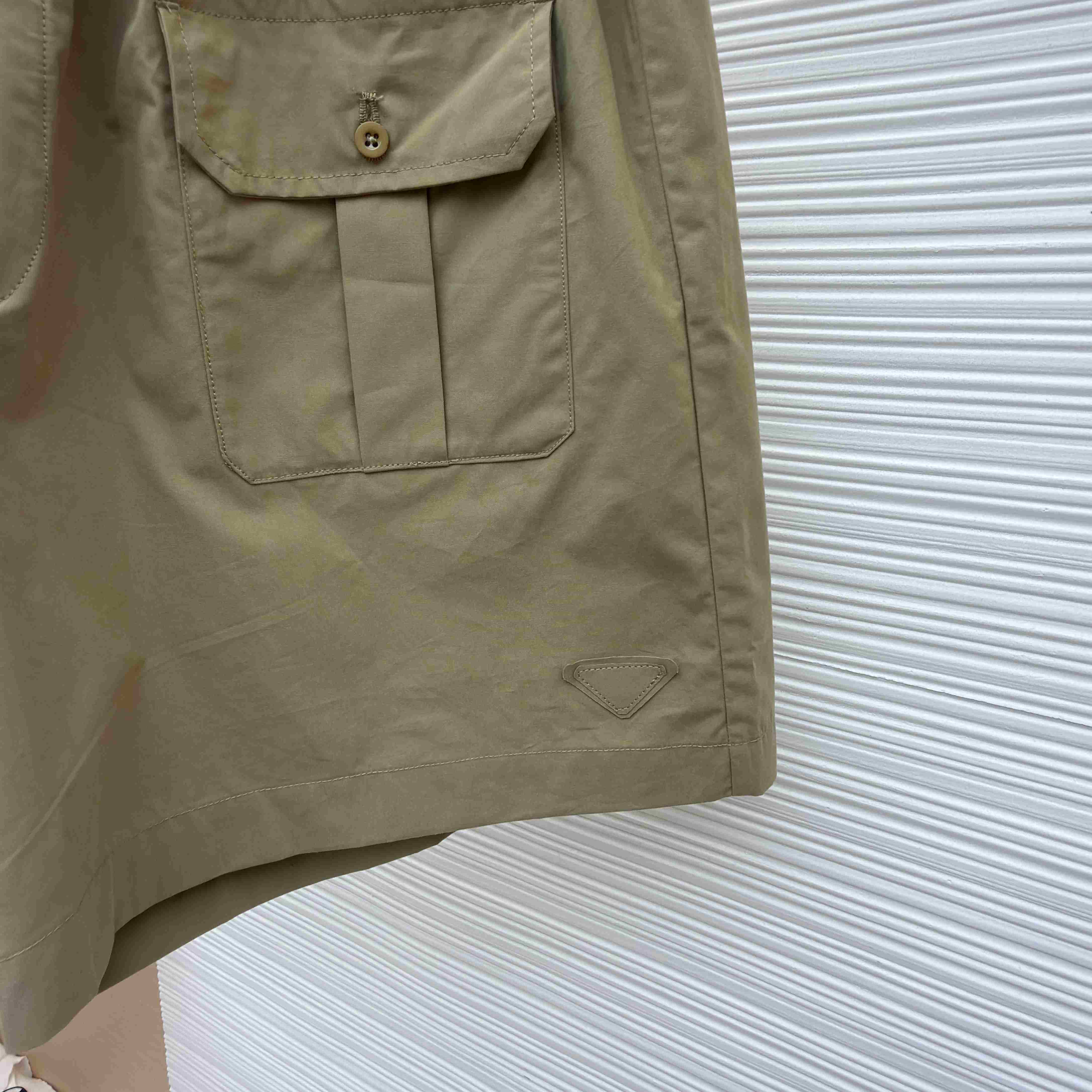 Prada Cotton Poplin Bermudas - DesignerGu