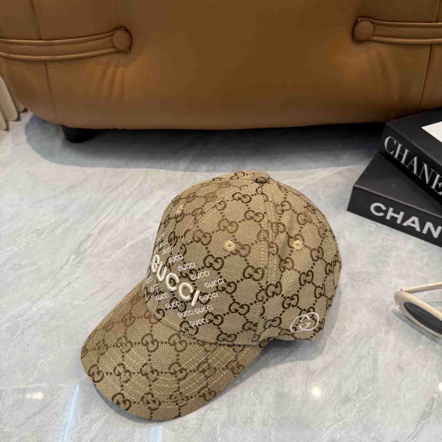 Gucci Cotton Denim Baseball Hat - DesignerGu