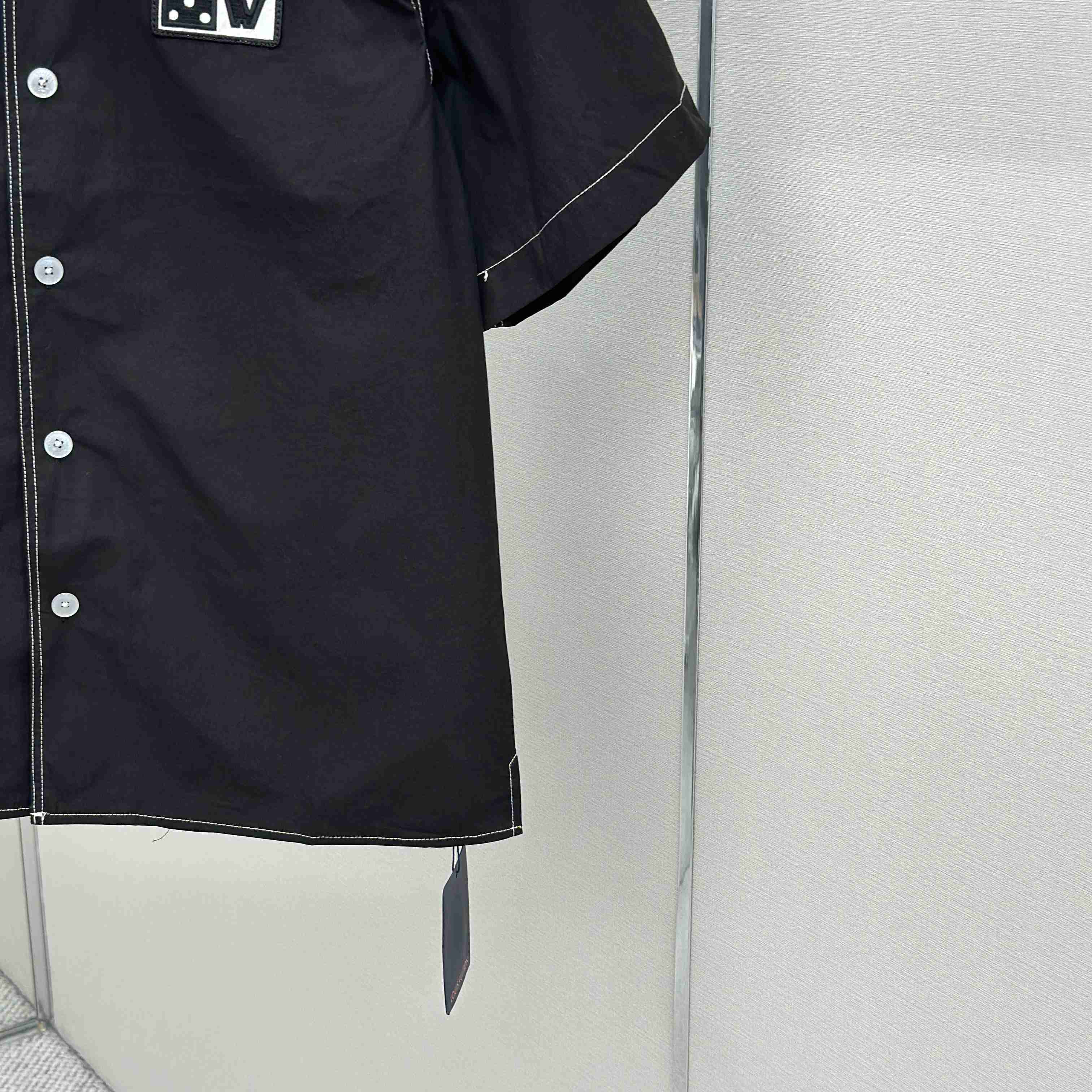 Louis Vuitton Embroidered Dice Short Sleeve Shirt - DesignerGu