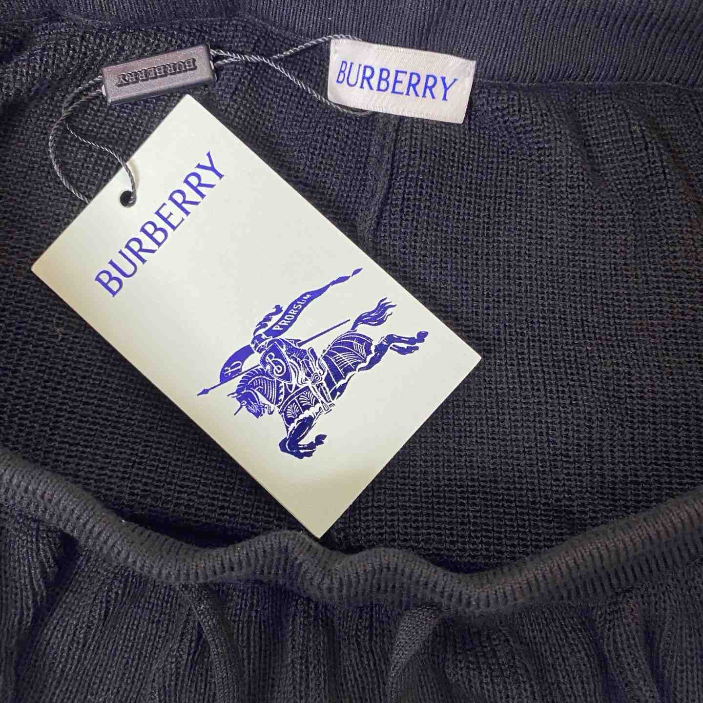 Burberry Check Trim Cotton Blend Shorts - DesignerGu
