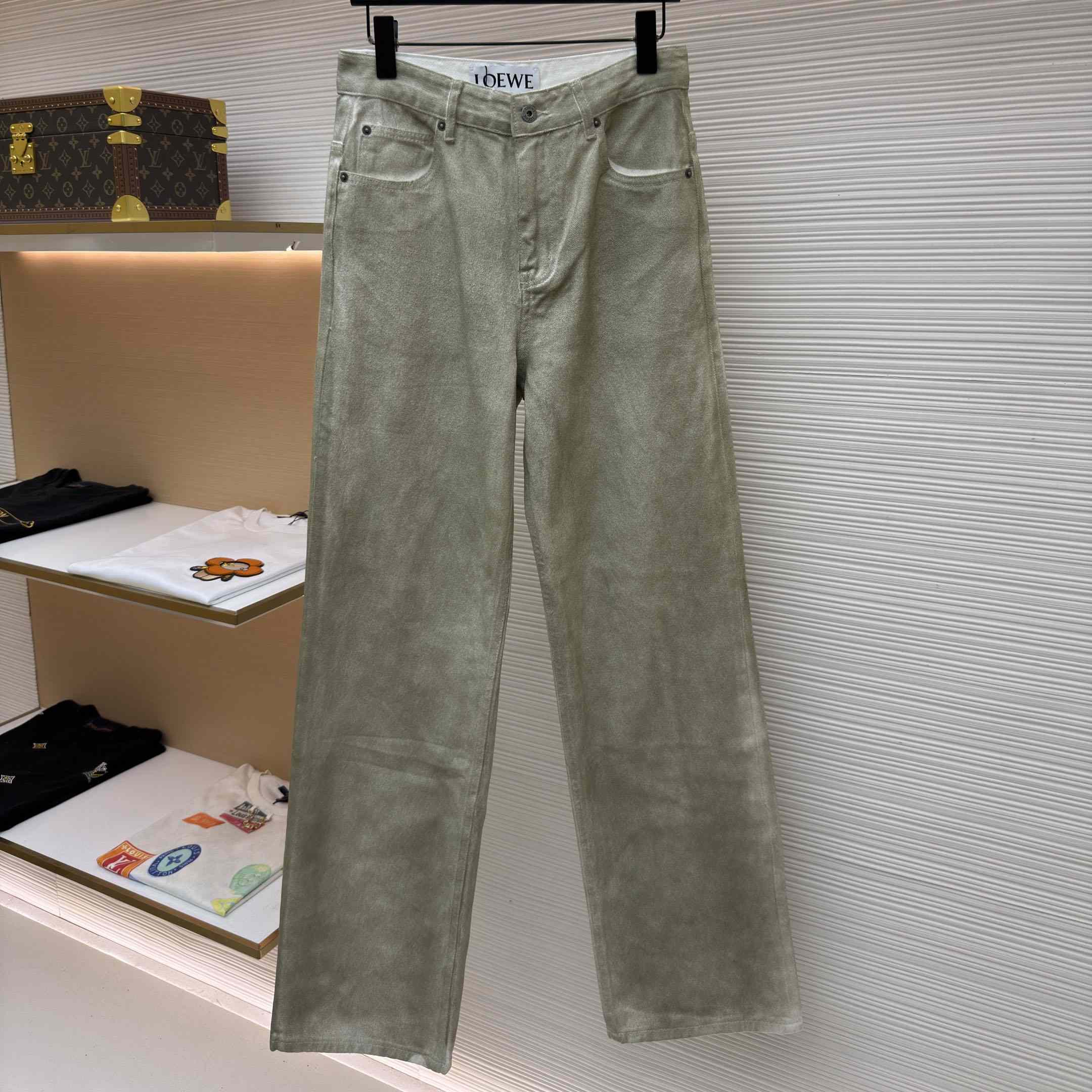 Loewe Jeans In Denim - DesignerGu