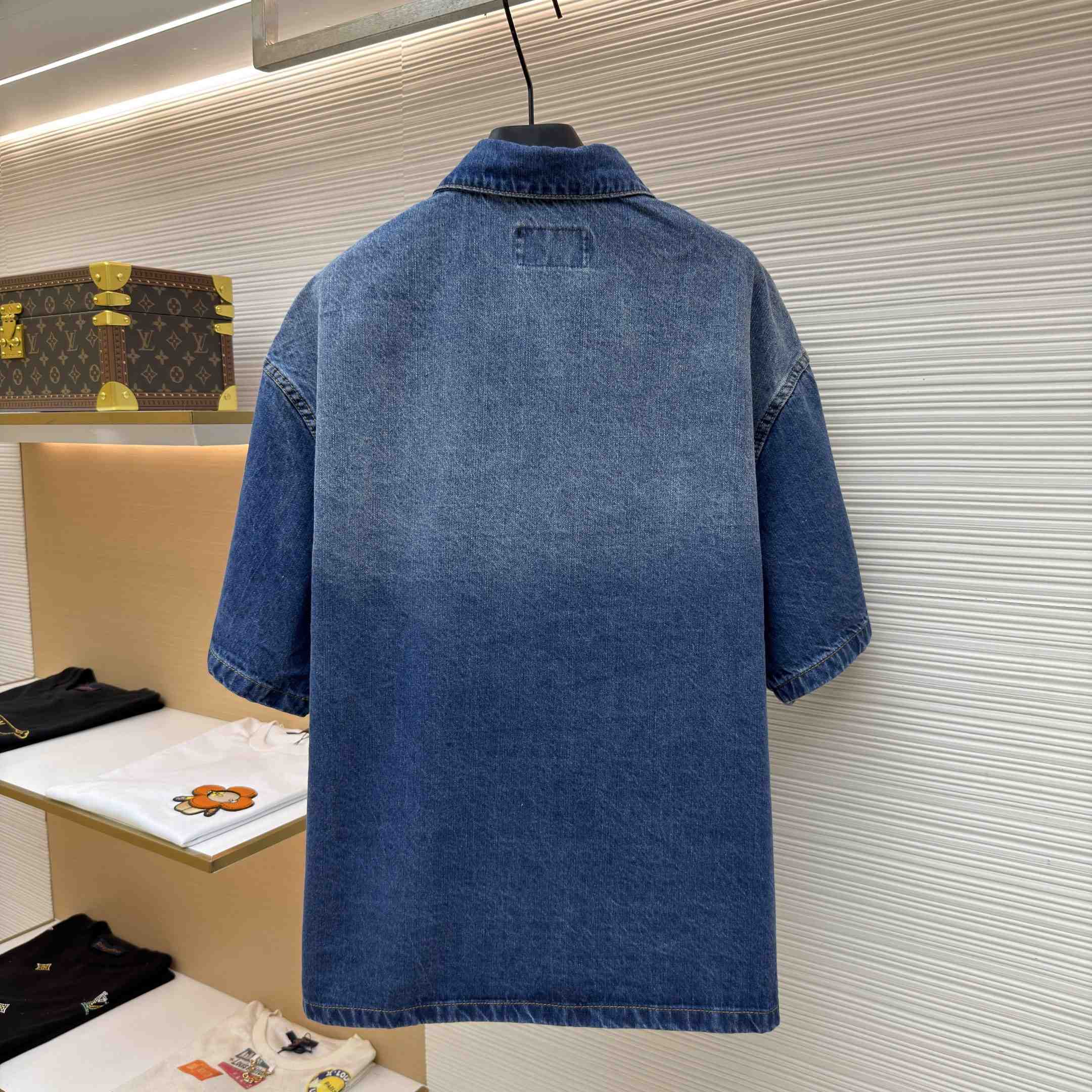 Prada Denim Shirt - DesignerGu