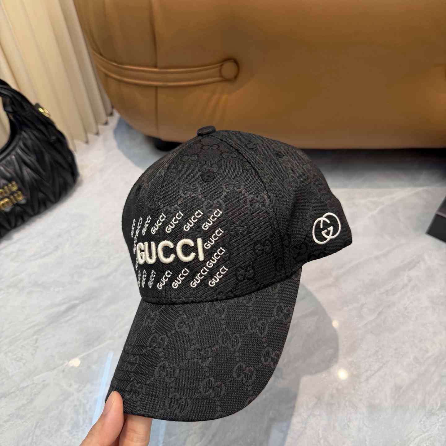 Gucci Cotton Denim Baseball Hat - DesignerGu