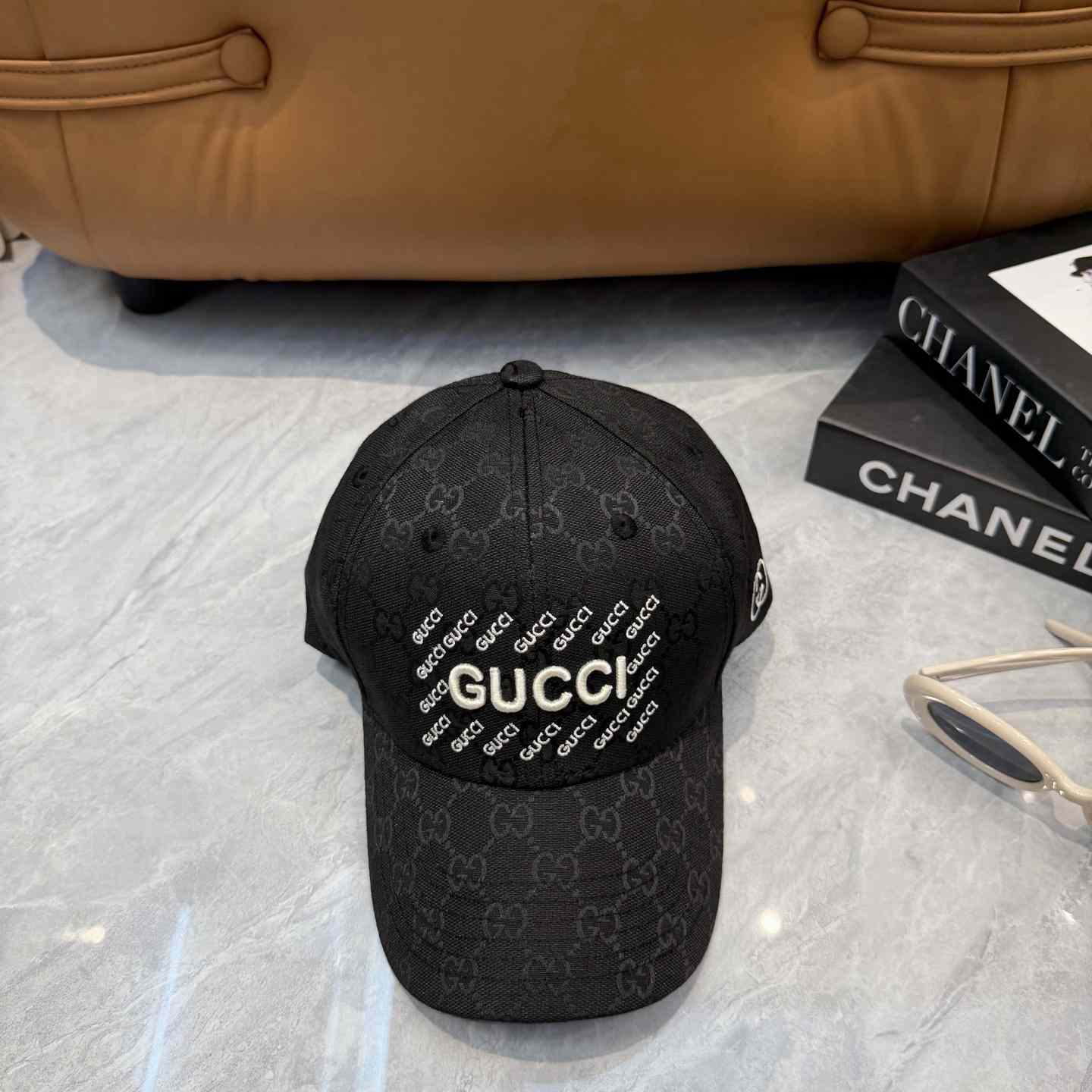 Gucci Cotton Denim Baseball Hat - DesignerGu