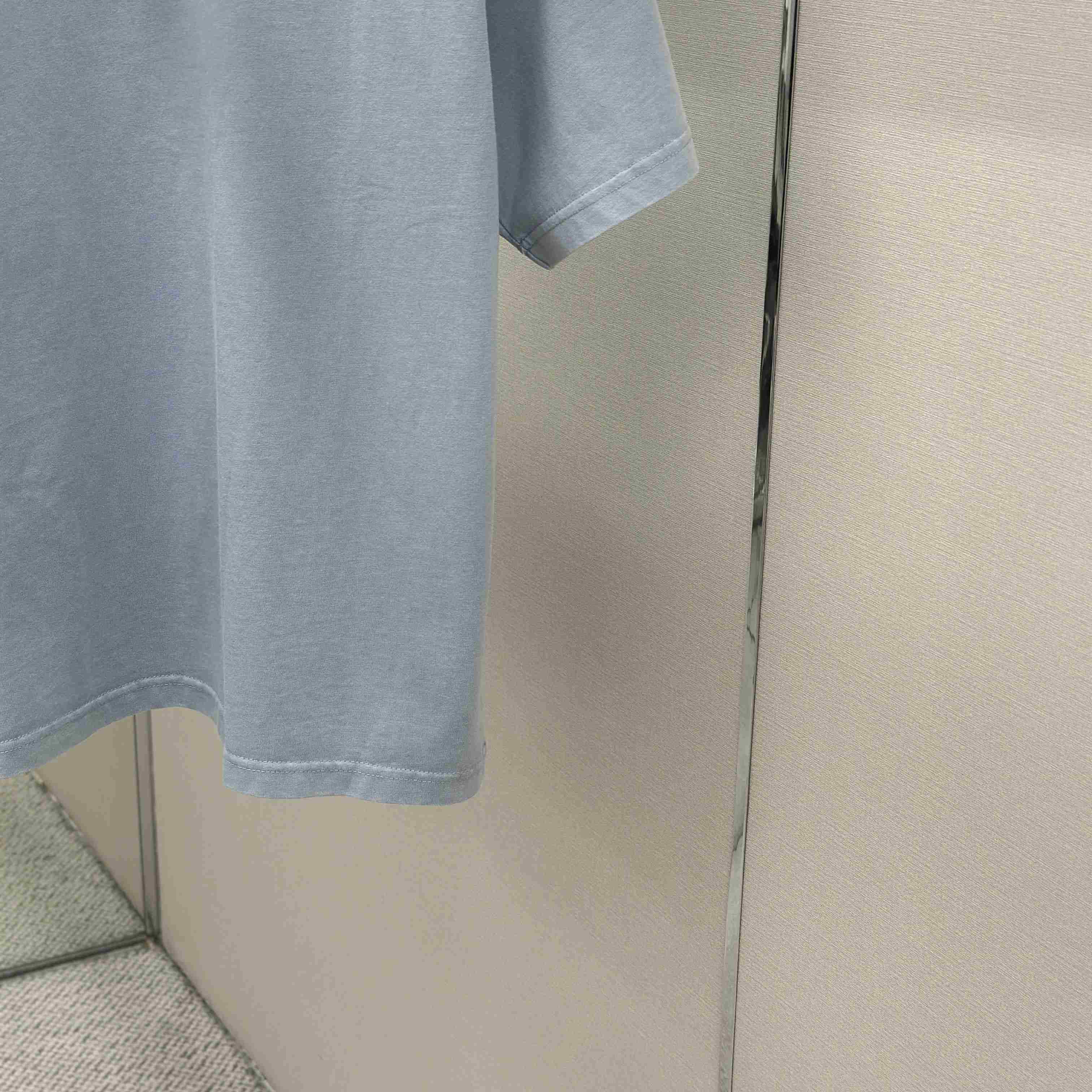 Alexander Wang Mirrored Logo Short Sleeve Tee  - DesignerGu