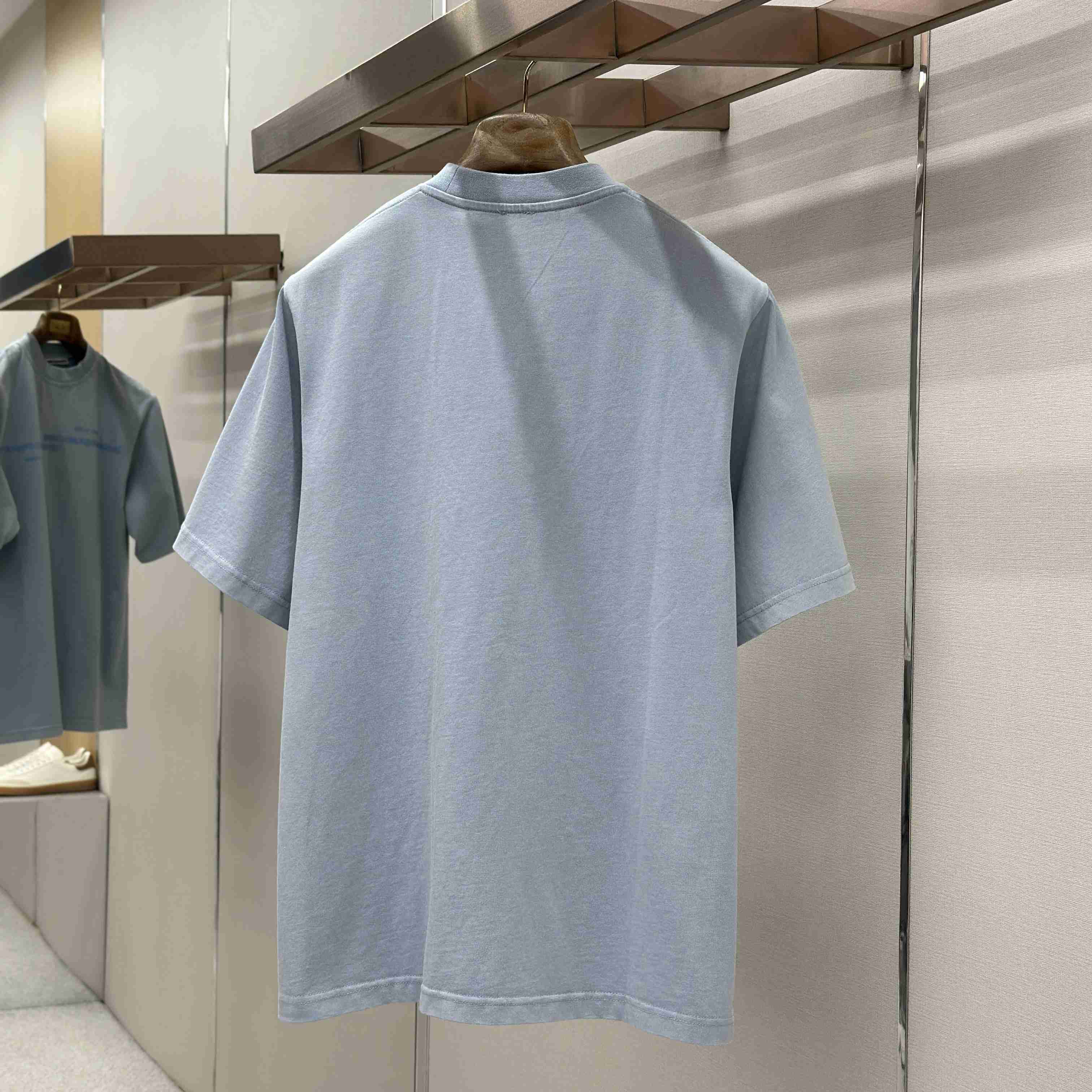 Alexander Wang Mirrored Logo Short Sleeve Tee  - DesignerGu