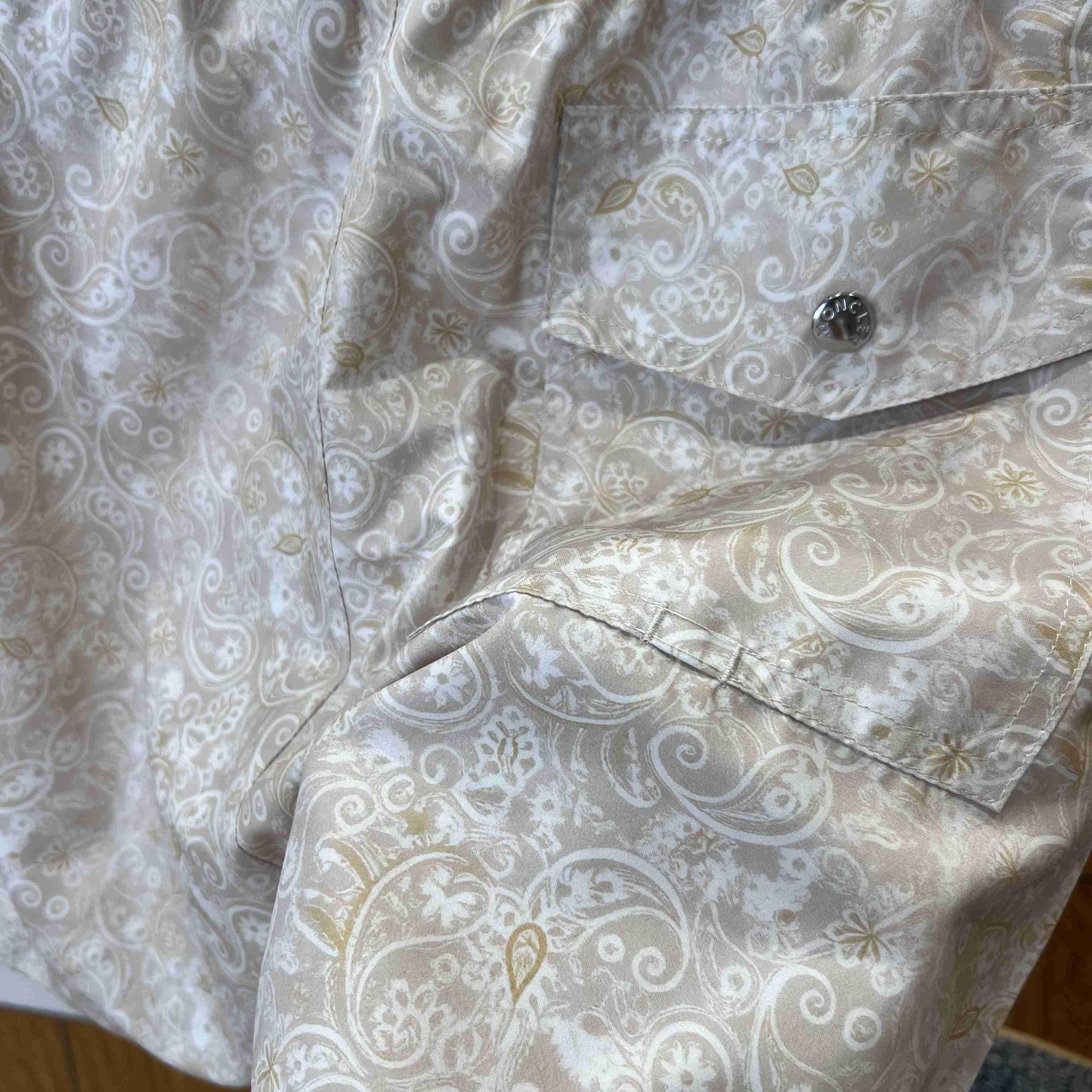Moncler Paisley Print Swim Shorts - DesignerGu