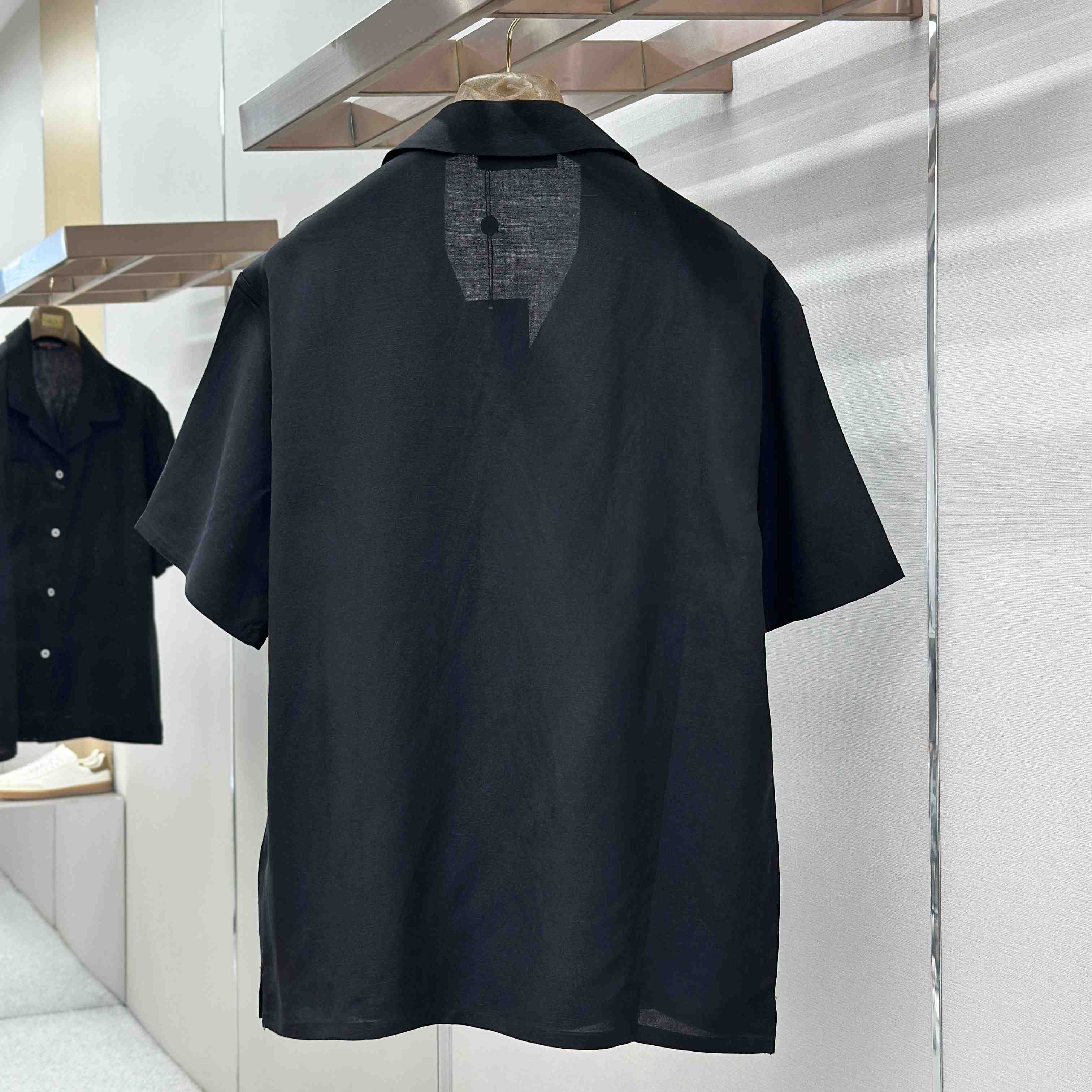 Louis Vuitton Embroidered Short-Sleeved Shirt - DesignerGu