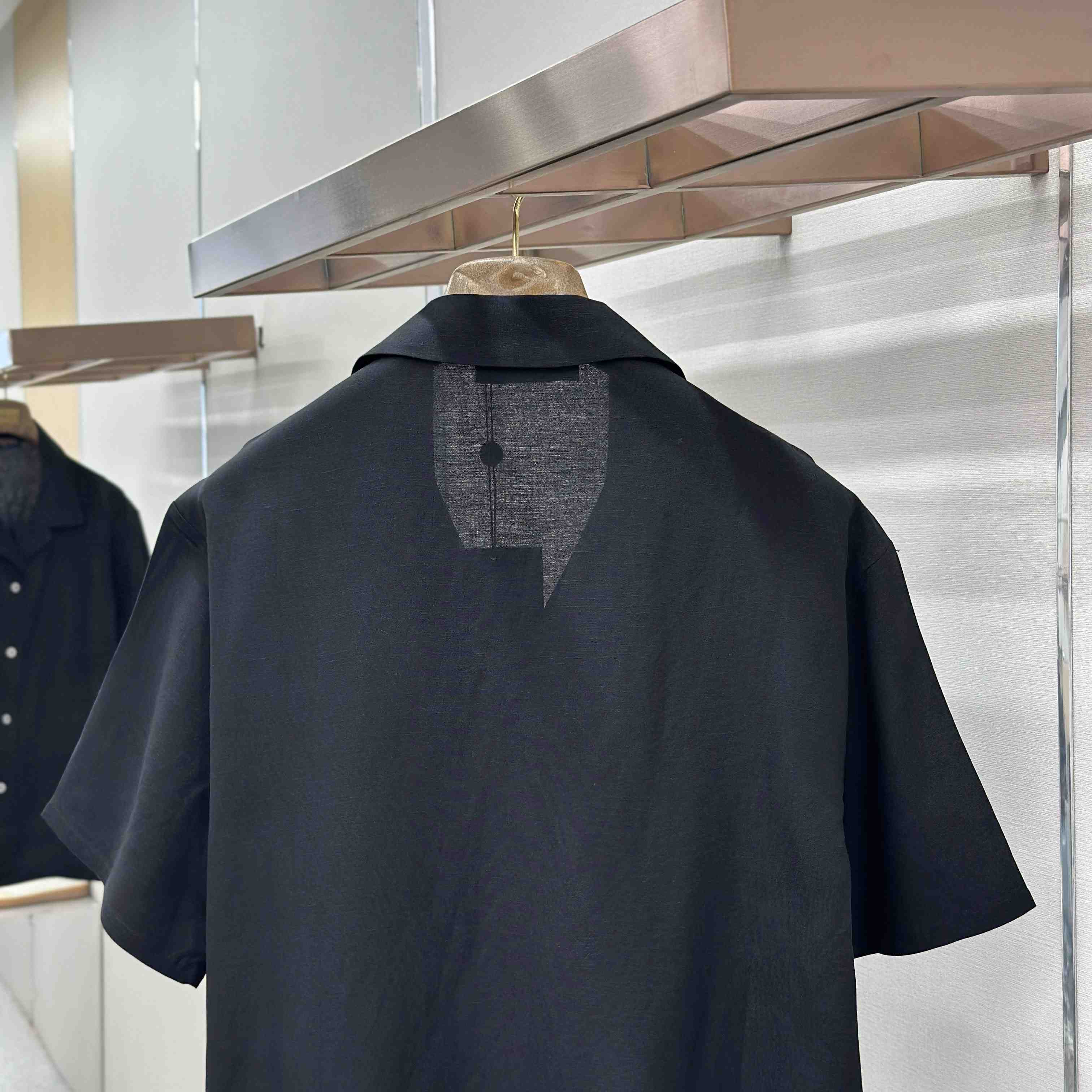 Louis Vuitton Embroidered Short-Sleeved Shirt - DesignerGu